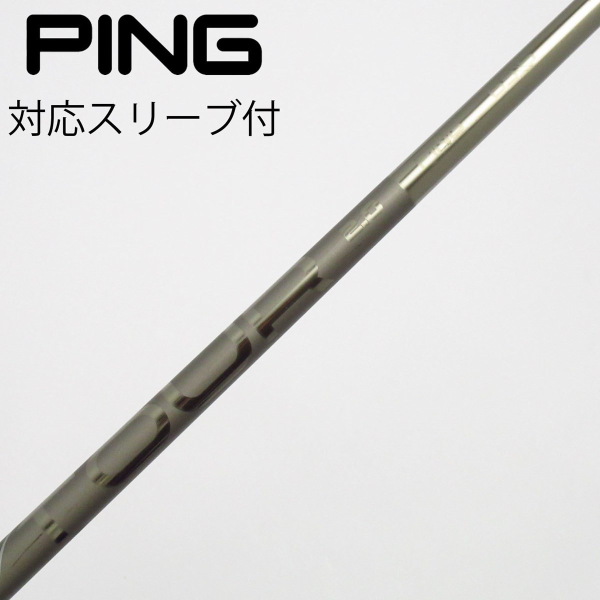 PING TOUR2.0 65 メンズゴルフ 1W ドライバー用シャフト PINGスリーブ カーボン S ピン ツアー 中古】ピン 純正シャフト ドライバー用_スリーブ付 PING TOUR 2.0