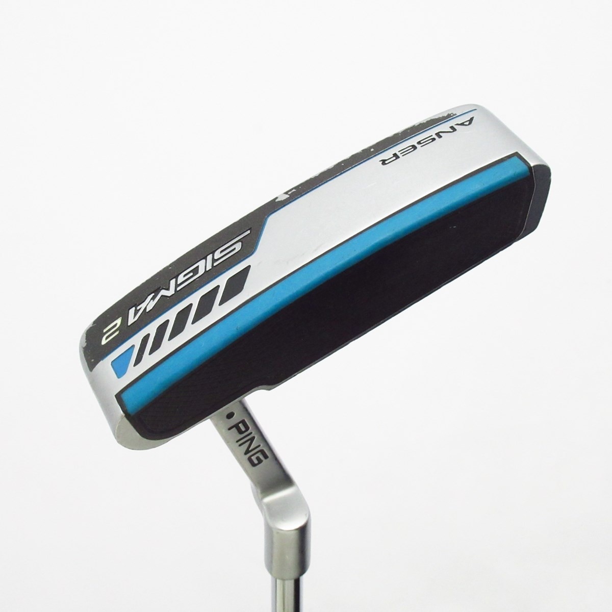 中古】SIGMA2 ANSER プラチナム仕上げ パター スチールシャフト 計測