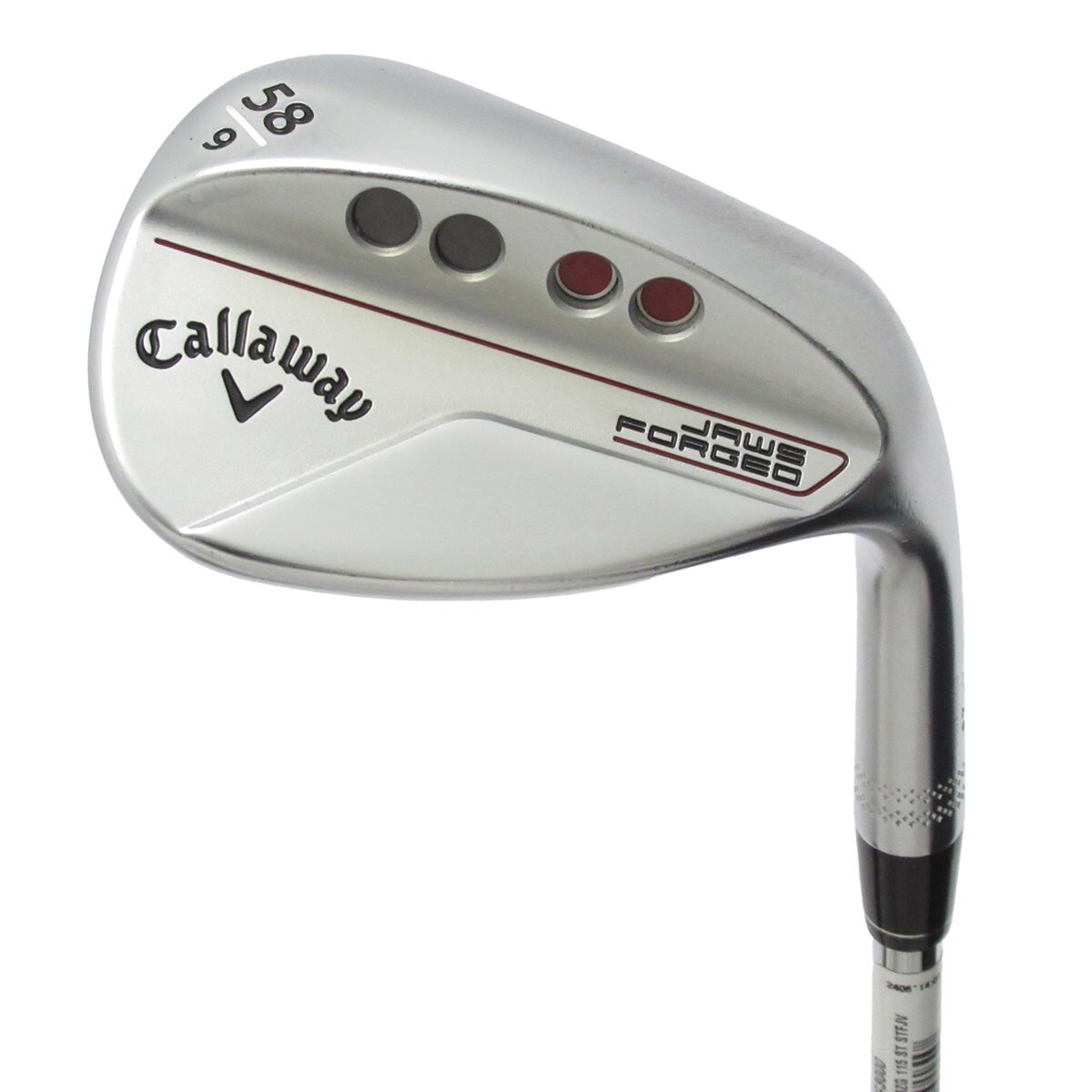 中古】JAWS FORGED クロムメッキ仕上げ ウェッジ N.S.PRO MODUS3 TOUR