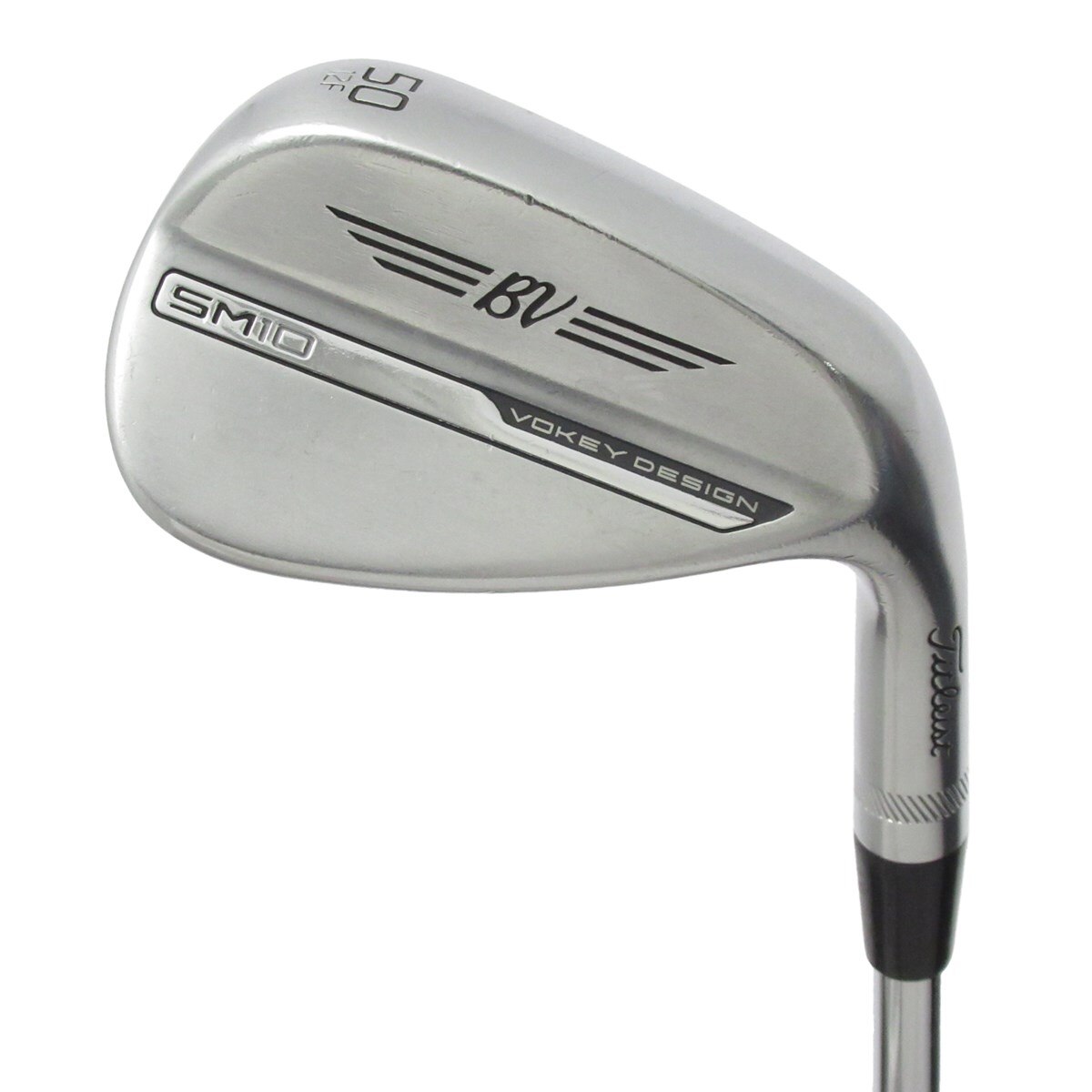 ボーケイウェッジSM10 BV105 52 12F クロム 中古】ボーケイ SM10 ツアークローム ウェッジ BV105 50-12 設定無 C