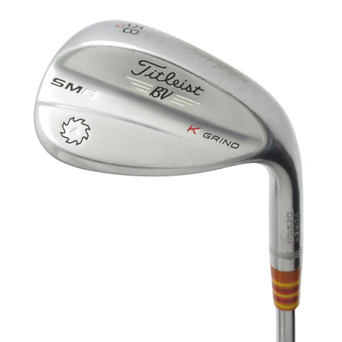 中古】Vokey SM6 ツアークローム K GRIND ウェッジ N.S.PRO MODUS3