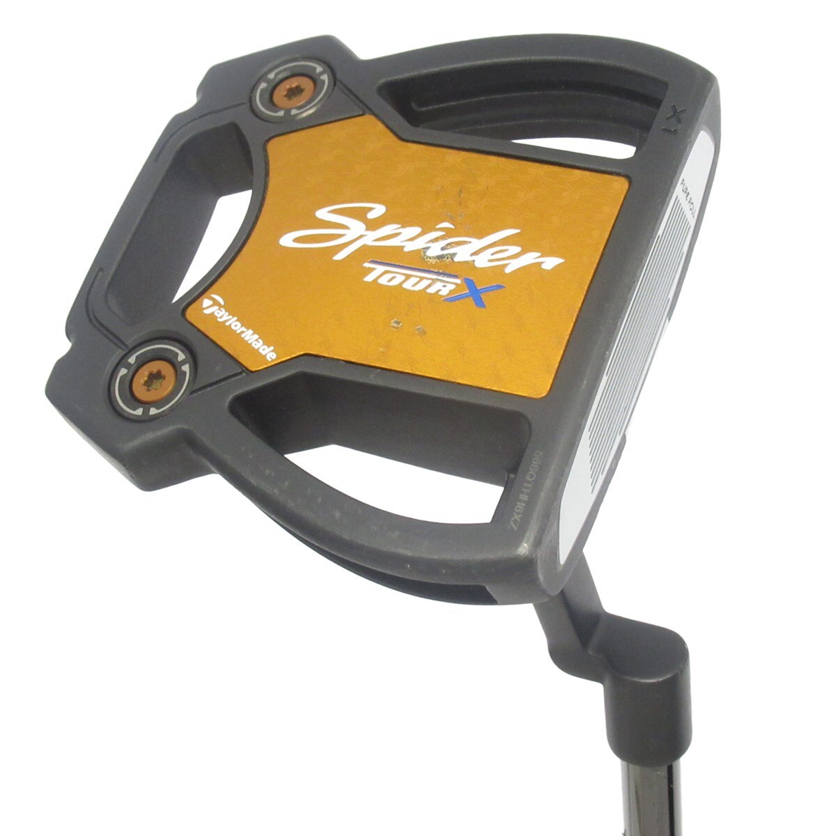 ゴルフ クラブセット Spider パター Fujikuraバッグ 中古】SPIDER TOUR X TruePath クランクネック BLACK パター スチール