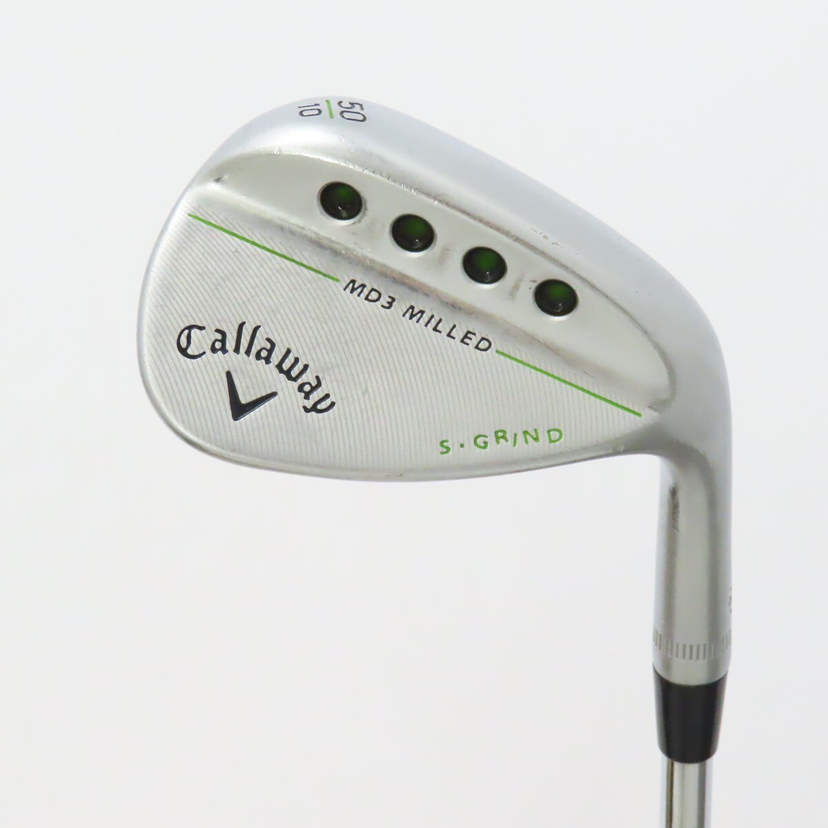 中古】MD3 MILLED ウェッジ スチールシャフト 50-10 判別不能 CD