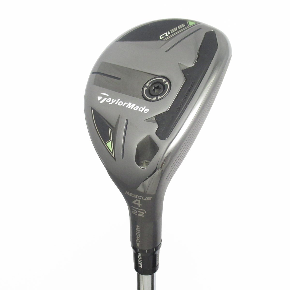 テーラーメイドQI35 4UT 22° NSプロ820GH S 中古】Qi35 レスキュー ユーティリティ N.S.PRO 820GH 22 S C
