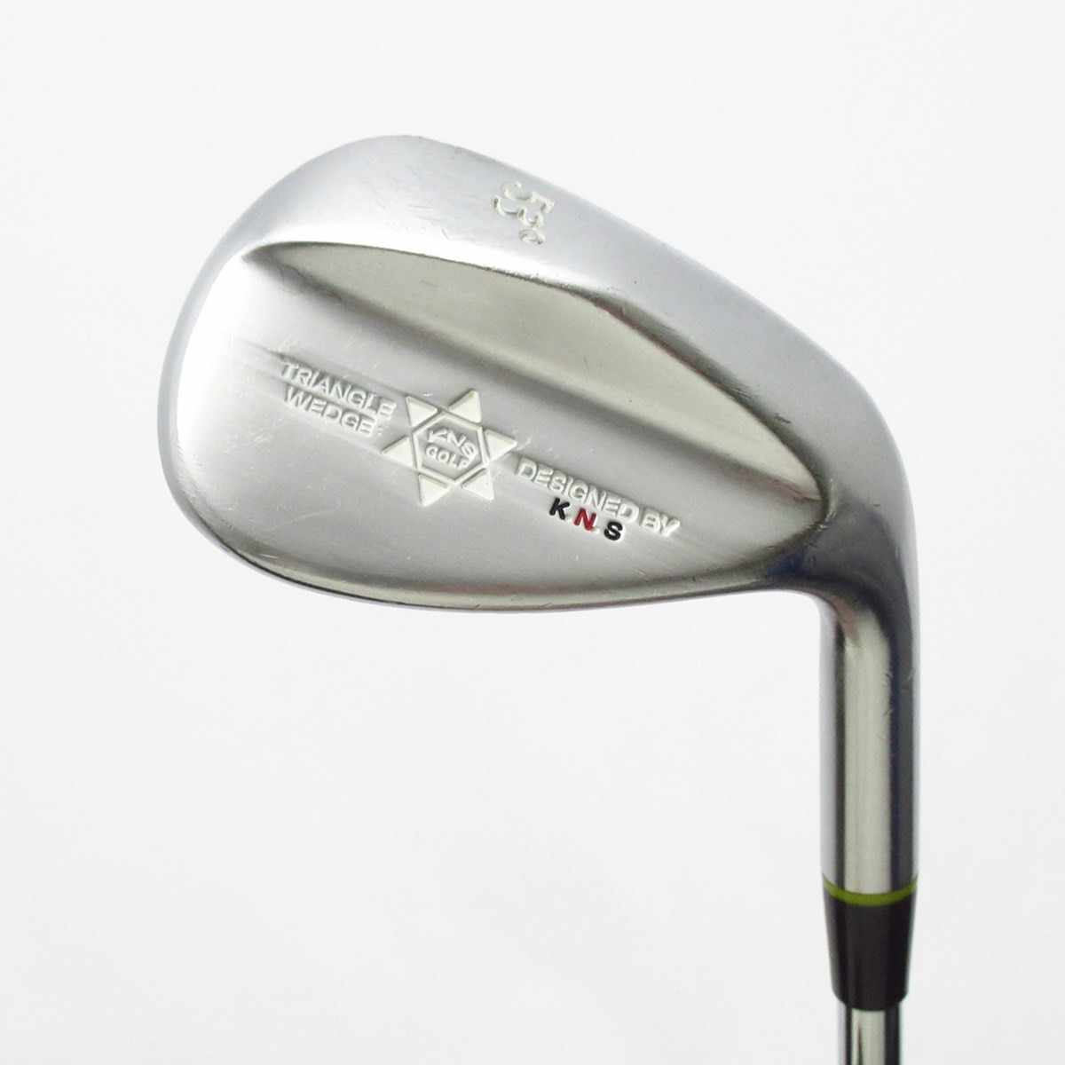 KNS工房　Triangle Wedge 56°ウェッジ 中古】KNS TRIANGLE WEDGE ウェッジ スチールシャフト 53 S相当 D