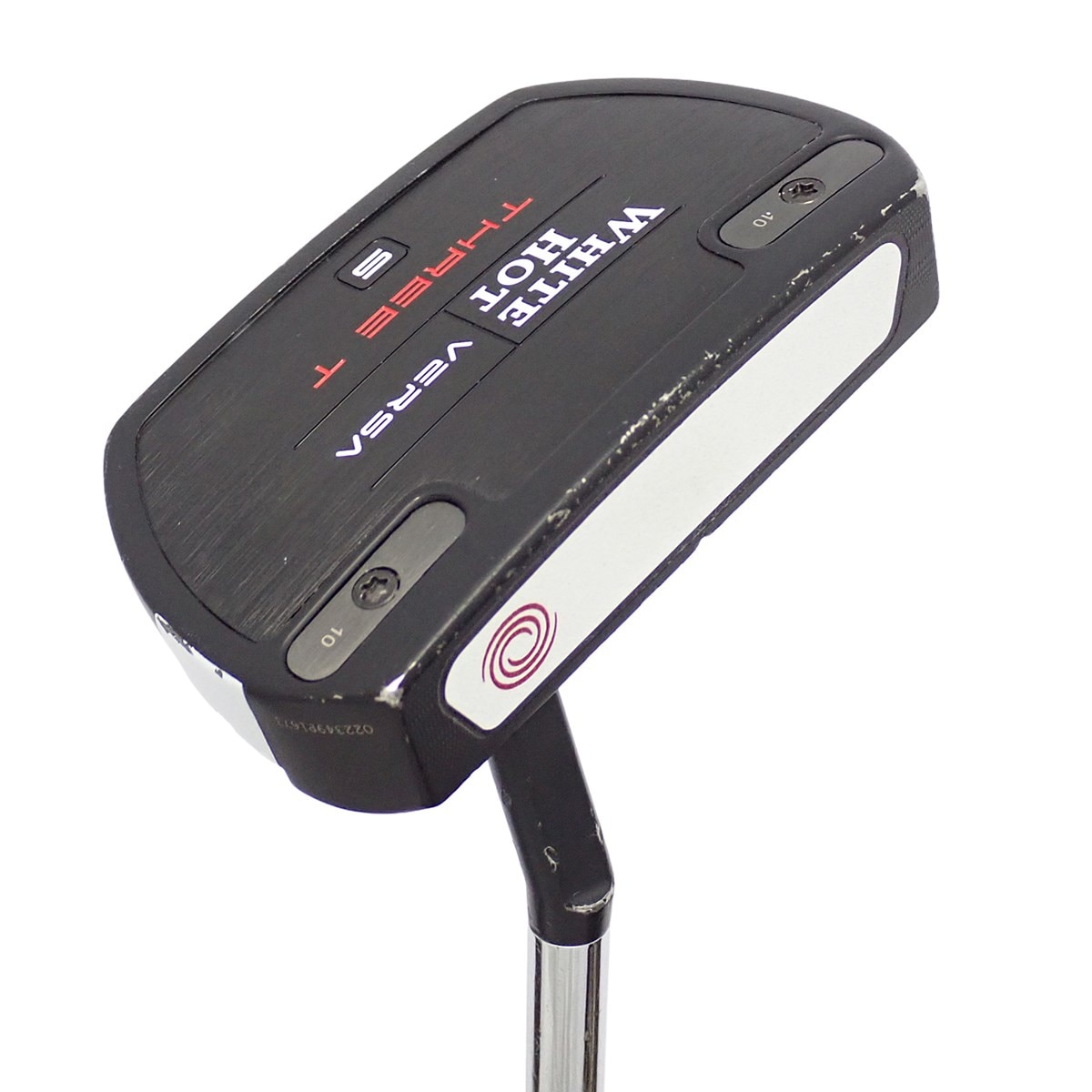 中古】ホワイト・ホット VERSA THREE T S パター スチールシャフト