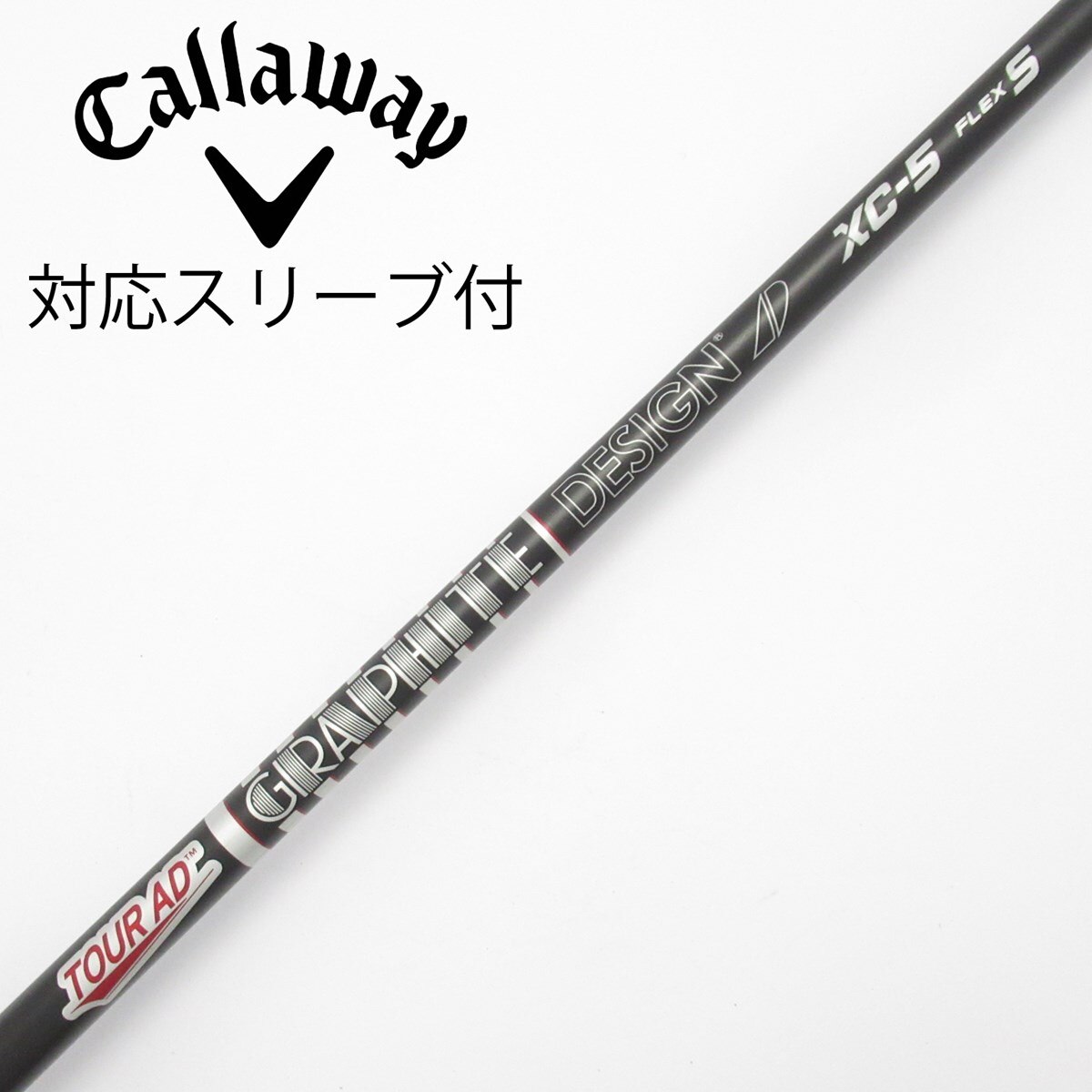 中古】Tour AD XC ドライバー用_スリーブ付 Tour AD XC-5 S C(シャフト