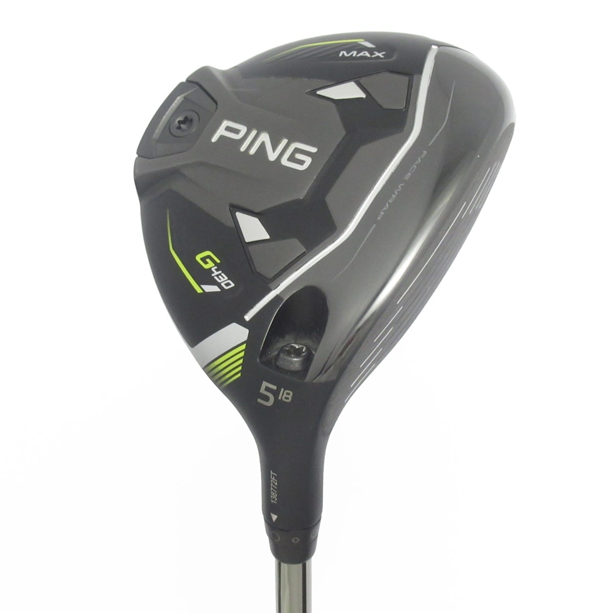 【中古】PING G430 MAX フェアウェイウッド 5番 ヘッドのみ 中古】G430 MAX フェアウェイウッド PING TOUR 2.0 CHROME 65 18 S C