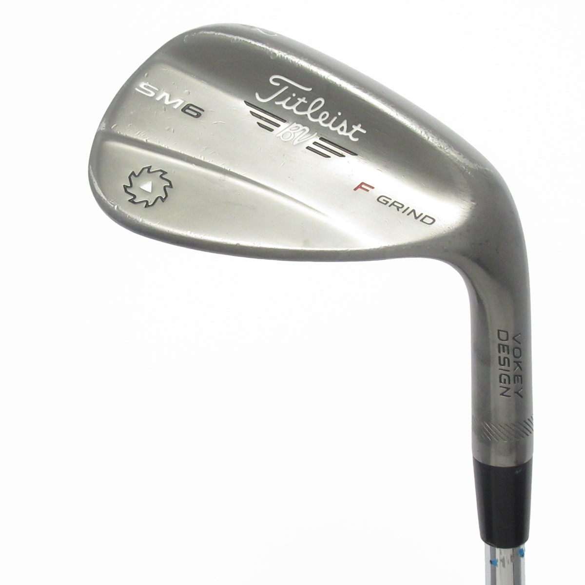 タイトリスト　SM6スチールグレイ. Fグラインド 中古】Vokey SM6 スティールグレイ F GRIND ウェッジ スチールシャフト