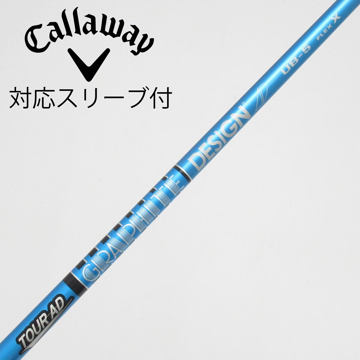 希少！TourAD UB-5S 1W ドライバー 各種スリーブ+新品グリップ付 中古】Tour AD UB ドライバー用_スリーブ付 Tour AD UB 5 X C(シャフト