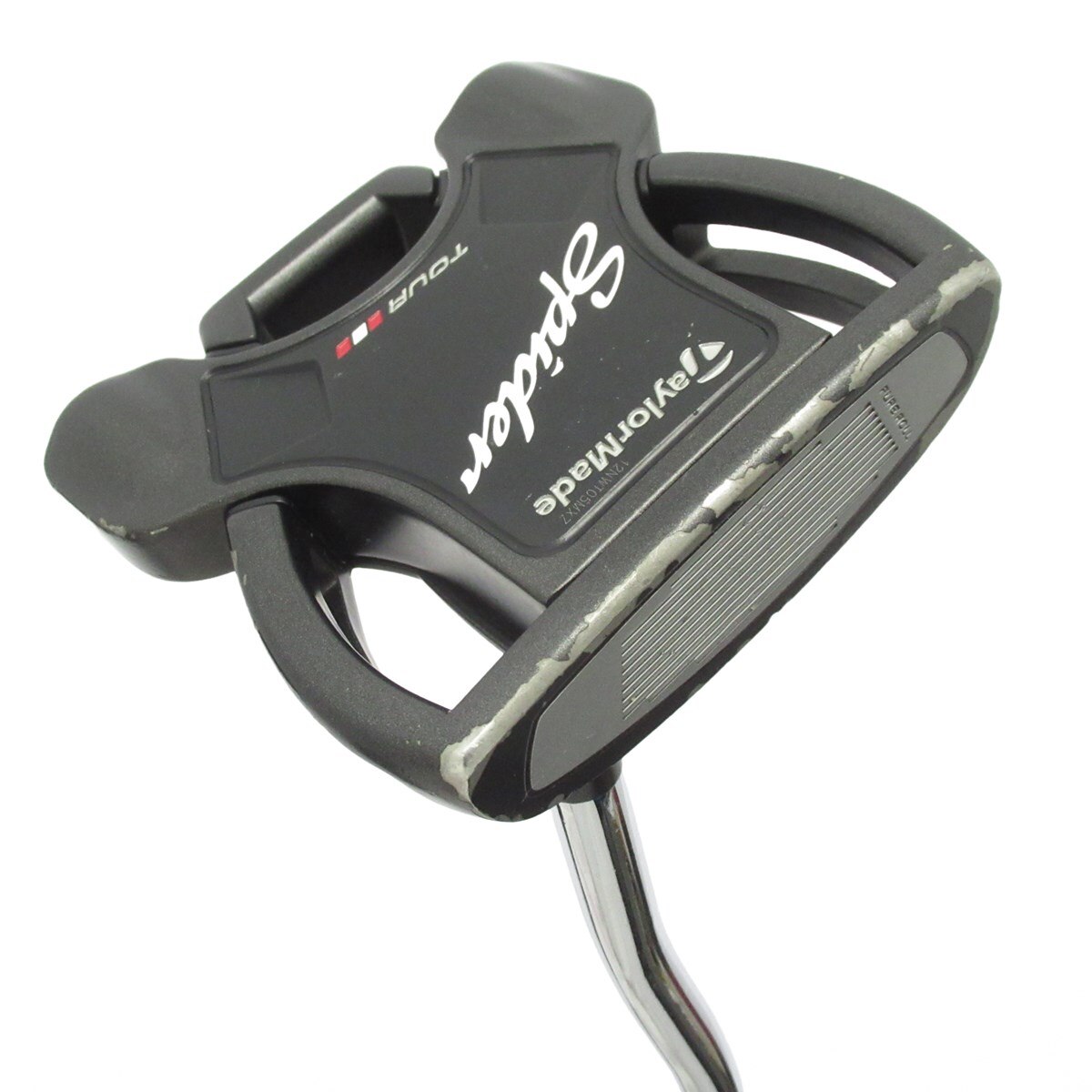 テーラーメイド SPIDER TOUR BLACK 2020 スチールシャフト 中古】SPIDER TOUR BLACKﾀﾞﾌﾞﾙﾍﾞﾝﾄ2020 パター (テーラーメイド