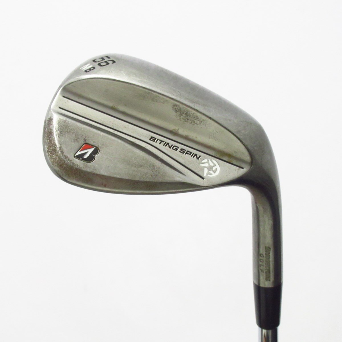中古】BITING SPIN ﾉｰﾒｯｷ ウェッジ Dynamic Gold 56-08 S200 CD