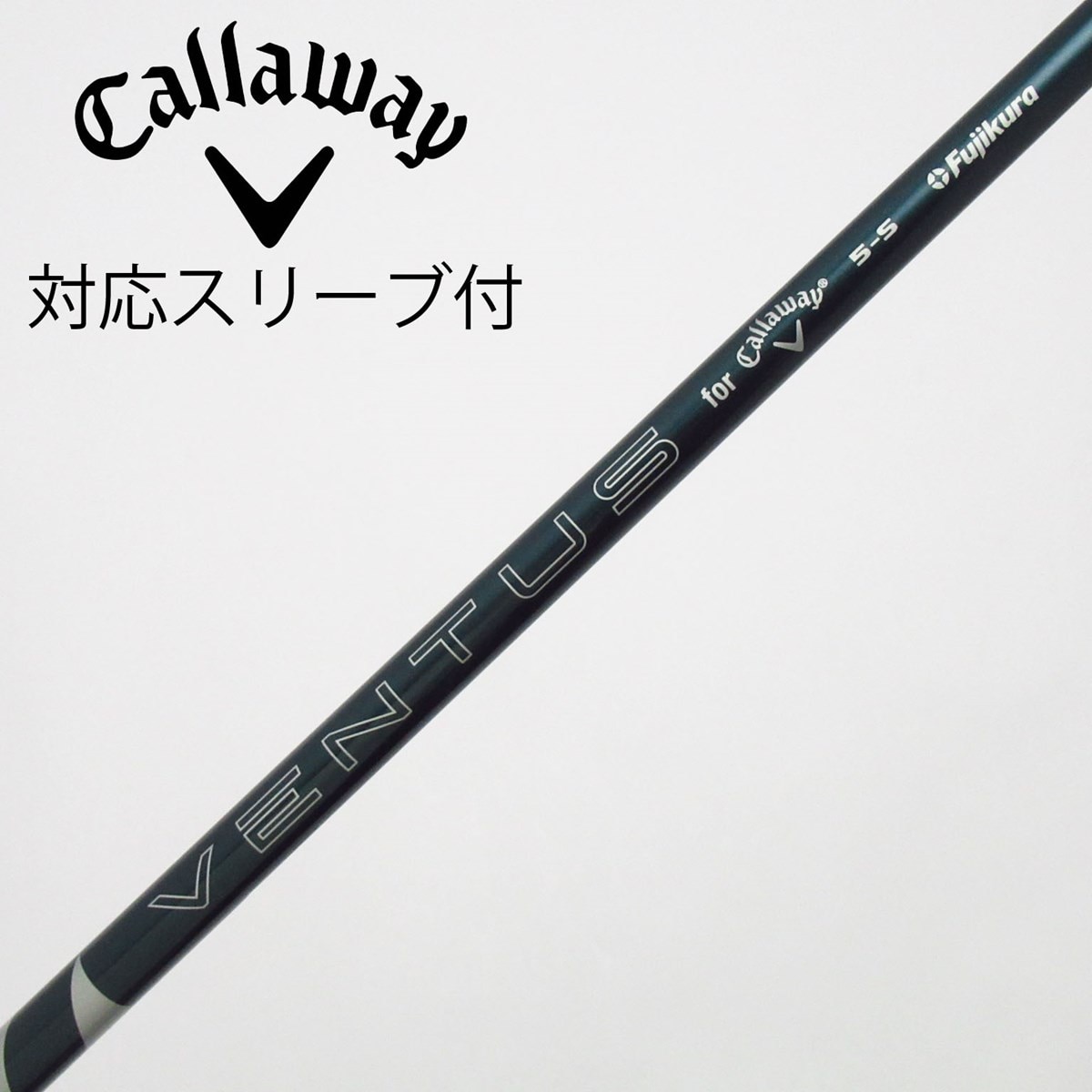 中古】純正シャフト ドライバー用_スリーブ付 VENTUS GREEN 5 for