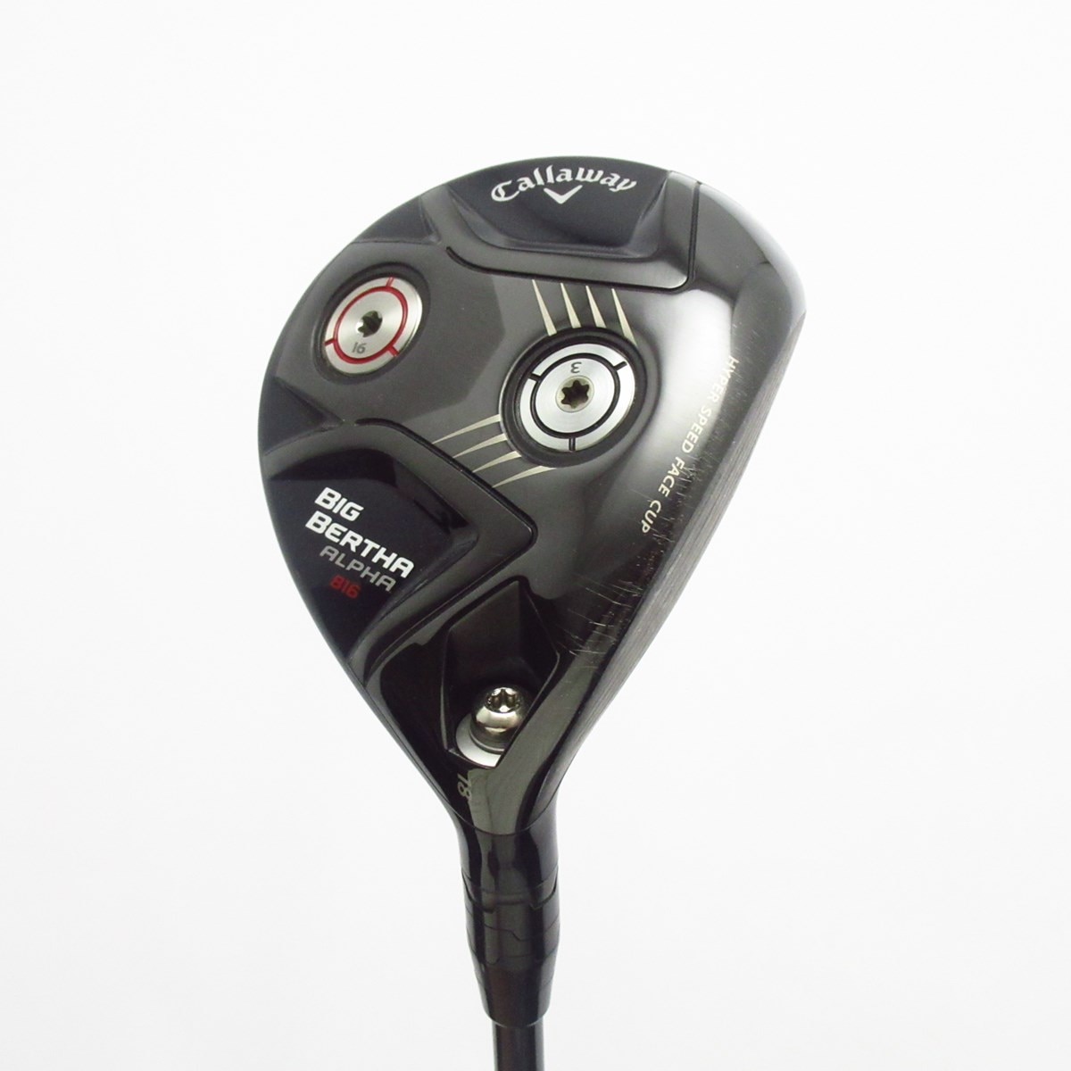 中古】ビッグバーサ ALPHA 816 フェアウェイウッド BIG BERTHA 18 S CD