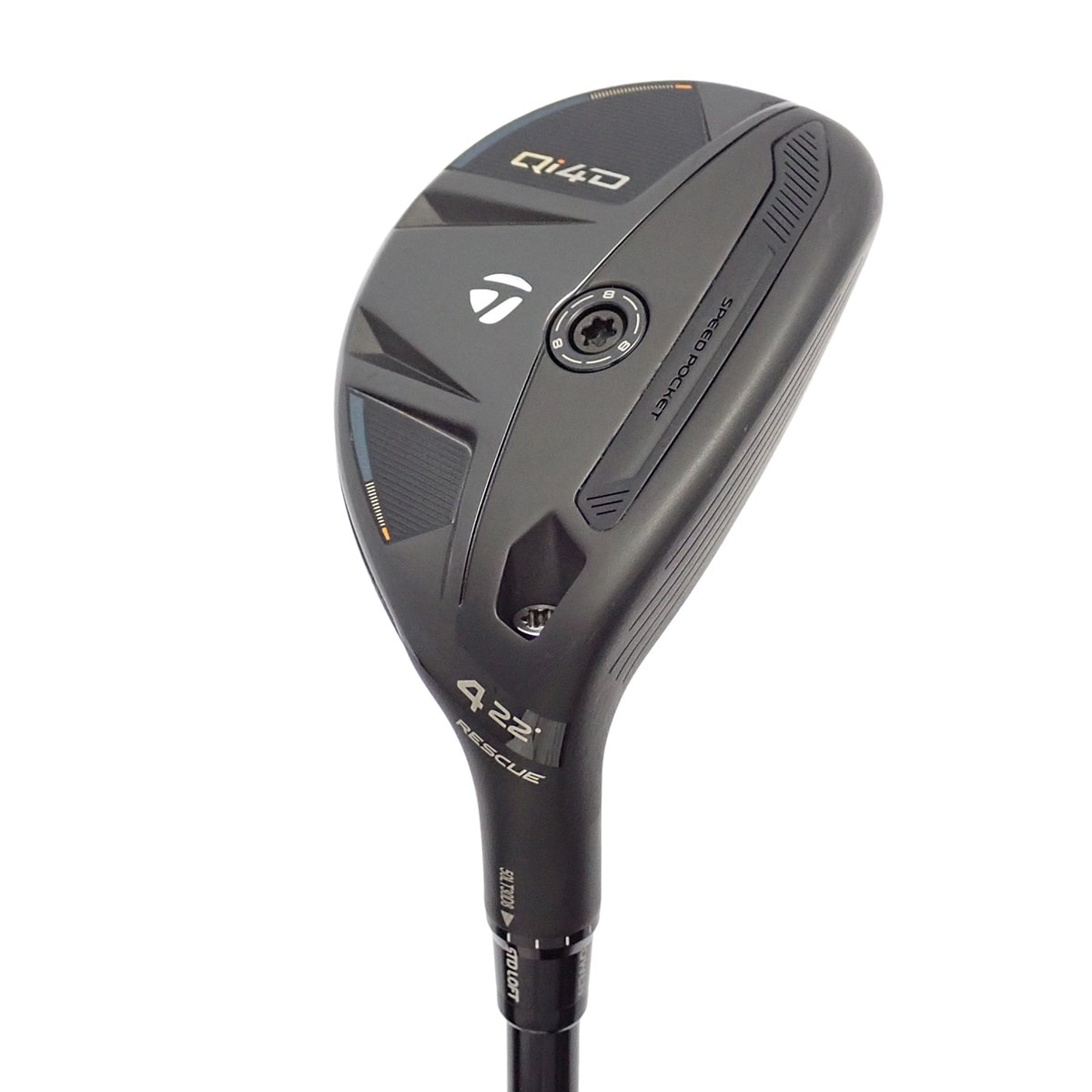 未使用人気品！テーラーメイド Qi4D U4(22度) 純正S 中古】Qi4D(キューアイフォーディー) ユーティリティ (テーラーメイド