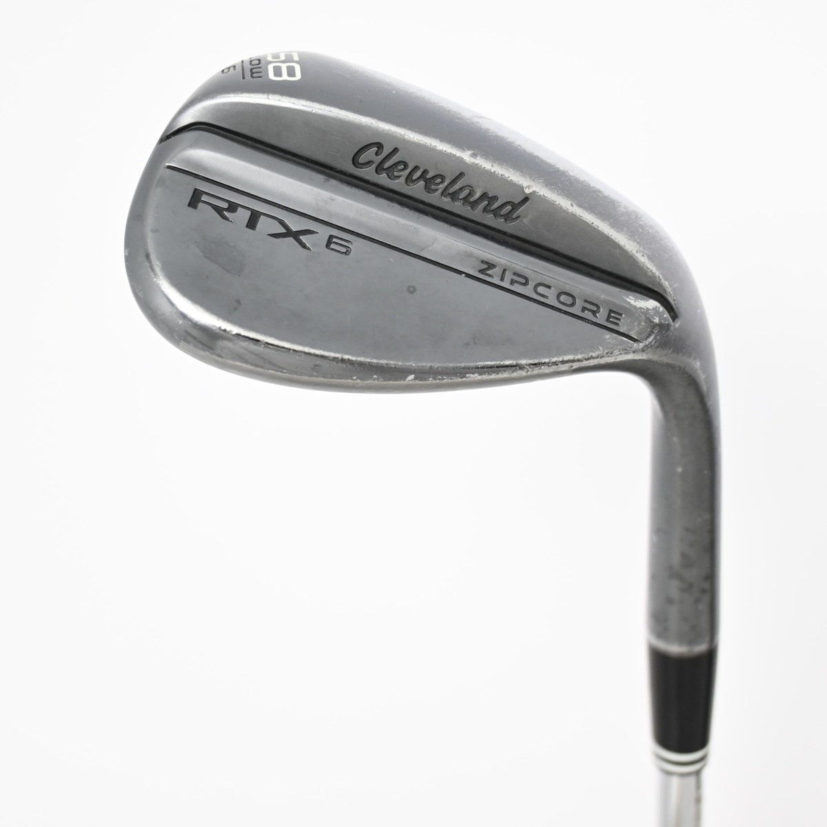 中古】RTX6 ジップコア ブラックサテン ウェッジ Dynamic Gold 58-06