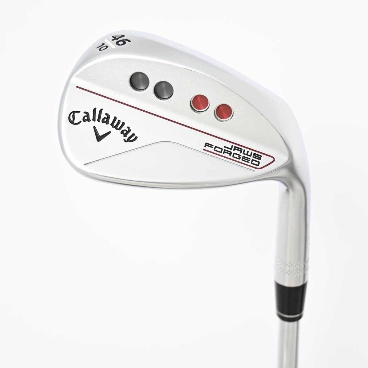 中古】JAWS FORGED クロムメッキ仕上げ ウェッジ Dynamic Gold