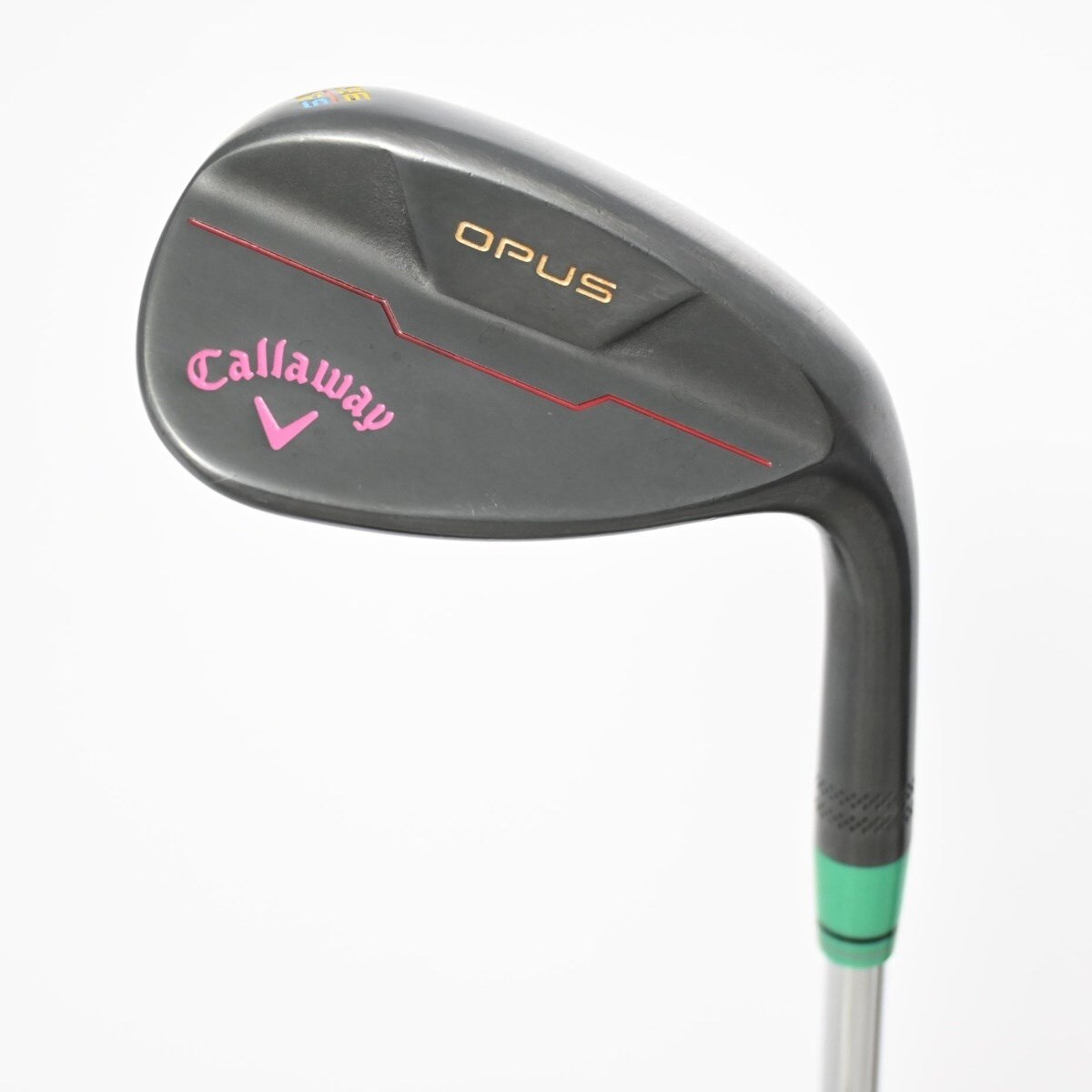 レディース Callaway Opus ウェッジ 56度 中古】OPUS ブラック ウェッジ Dynamic Gold HT 56-12 S200 C(ウェッジ