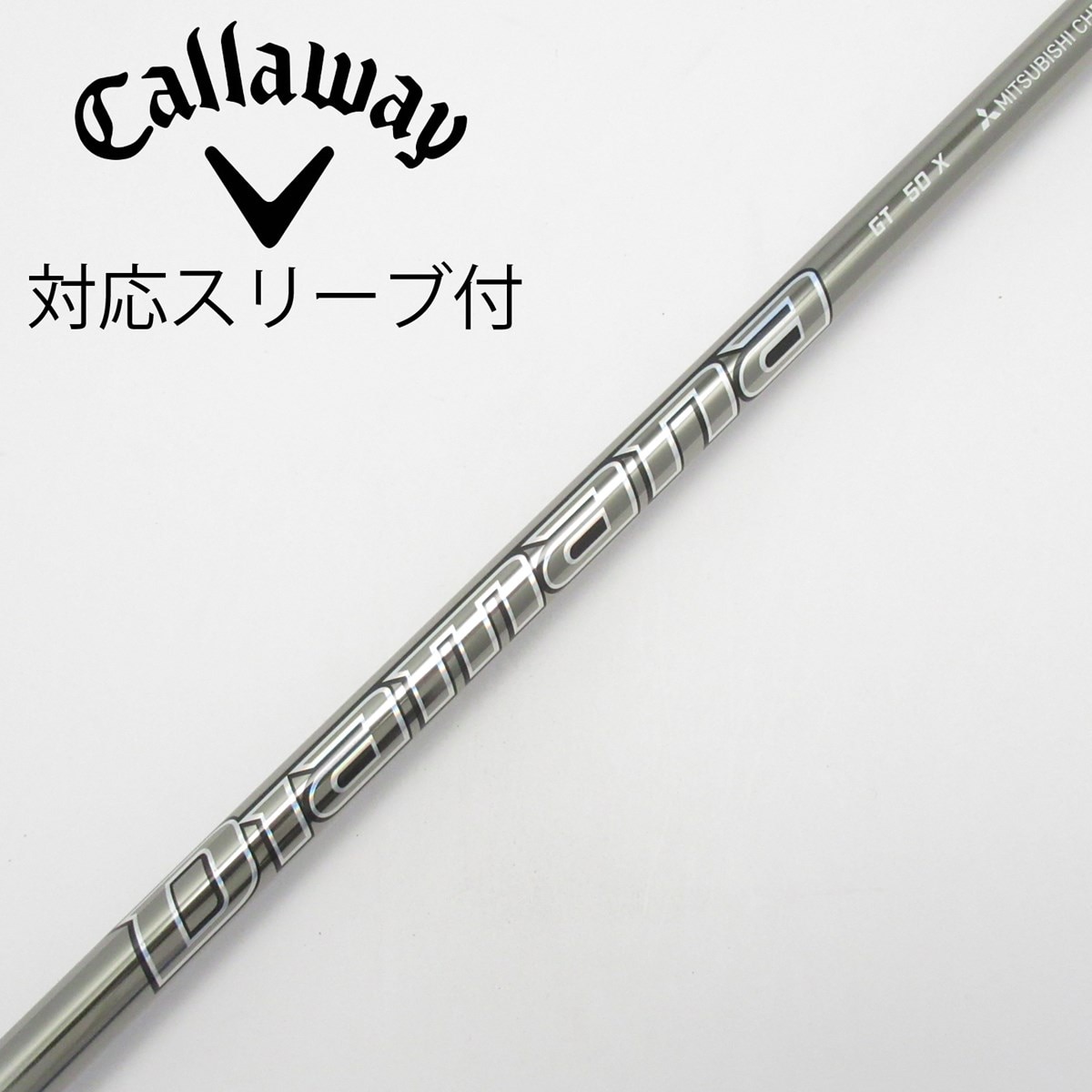 中古】Diamana GT ドライバー用_スリーブ付 Diamana GT 50 X C