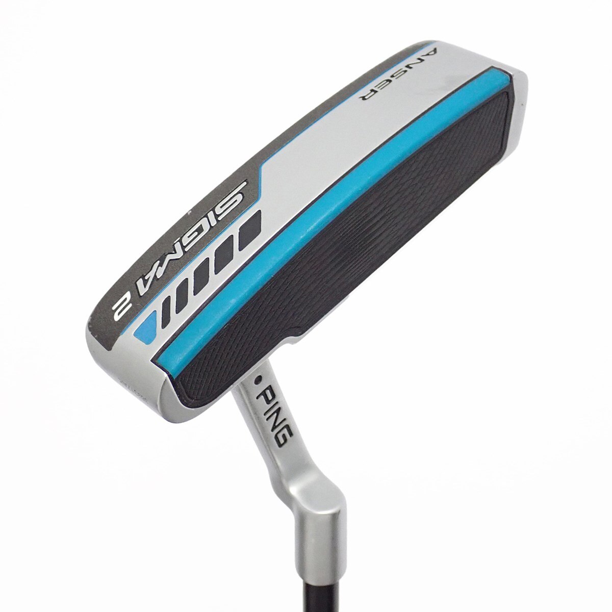 中古】SIGMA2 ANSER プラチナム仕上げ パター スチールシャフト 計測