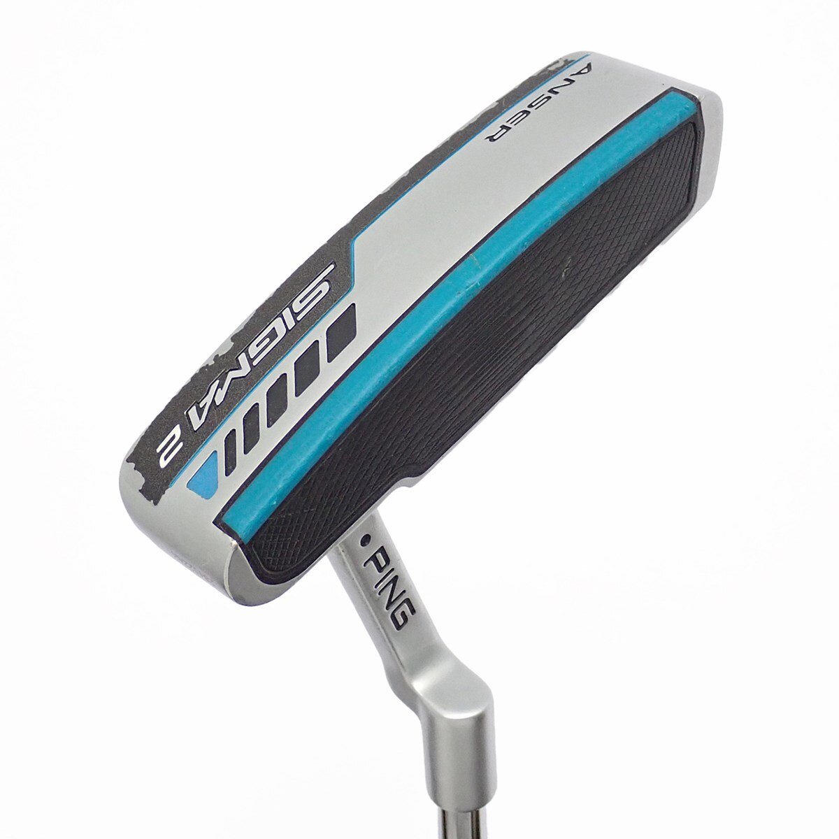 中古】SIGMA2 ANSER プラチナム仕上げ パター スチールシャフト 計測