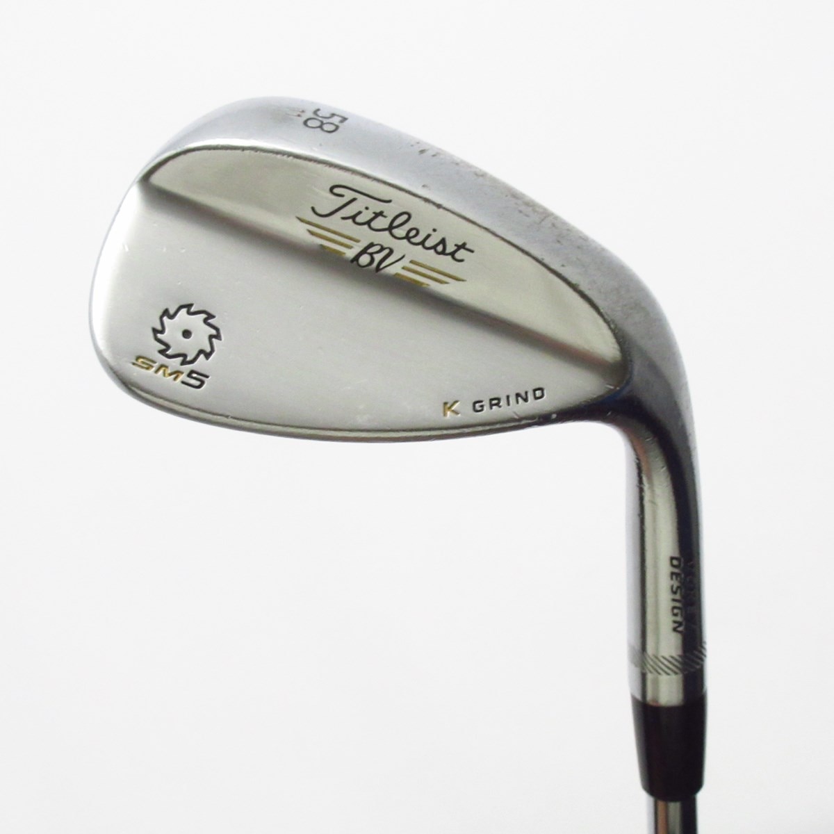 ボーケイウェッジSM5 K GRIND美品 中古】ボーケイ SM5 ツアークローム K GRIND ウェッジ Dynamic Gold 58