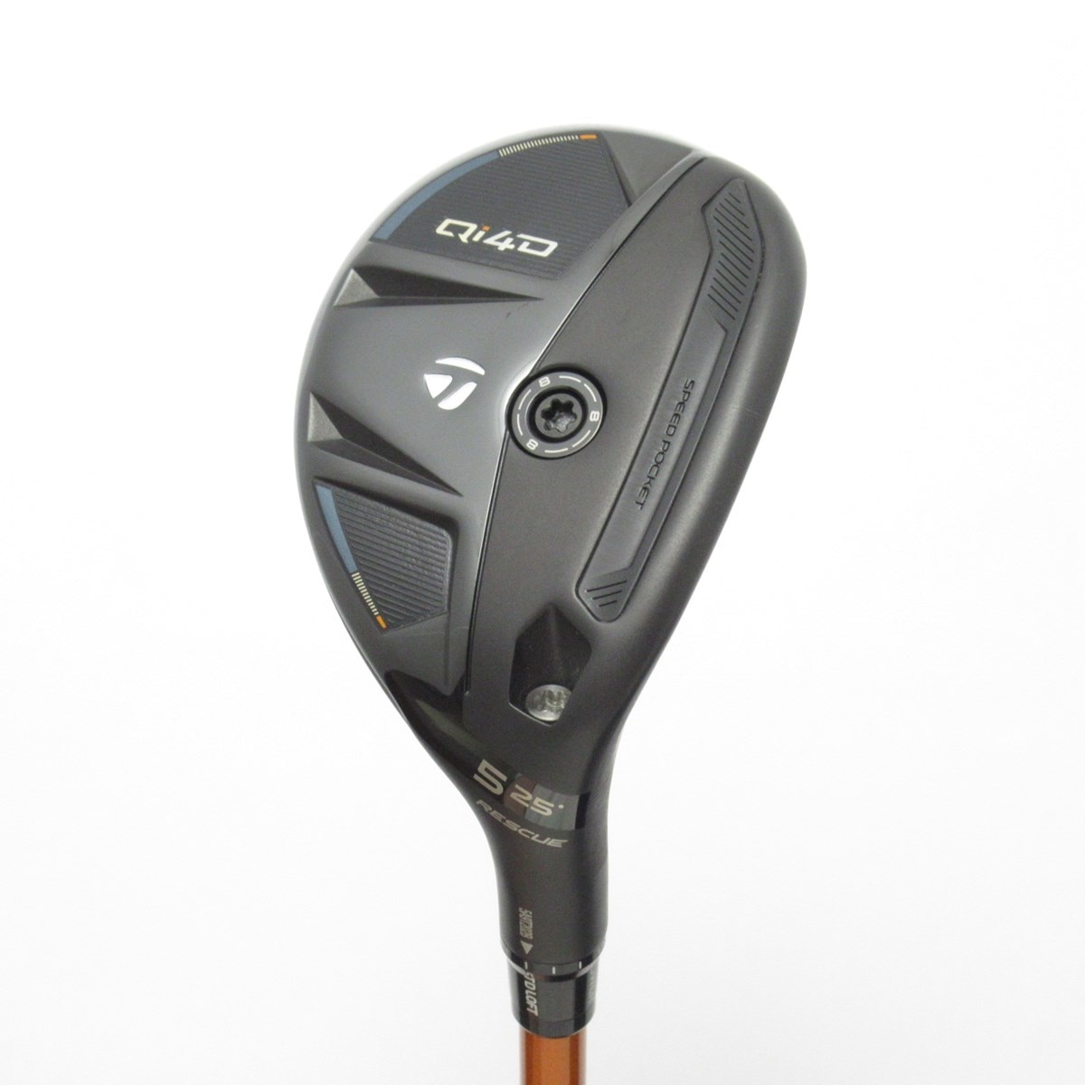 未使用人気品！テーラーメイド Qi4D U4(22度) 純正S 中古】Qi4D(キューアイフォーディー) ユーティリティ (テーラーメイド