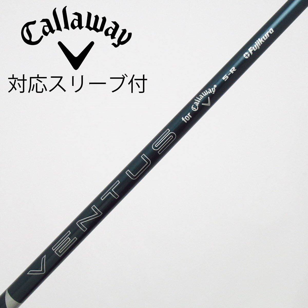 中古】純正シャフト ドライバー用_スリーブ付 VENTUS GREEN 5 for