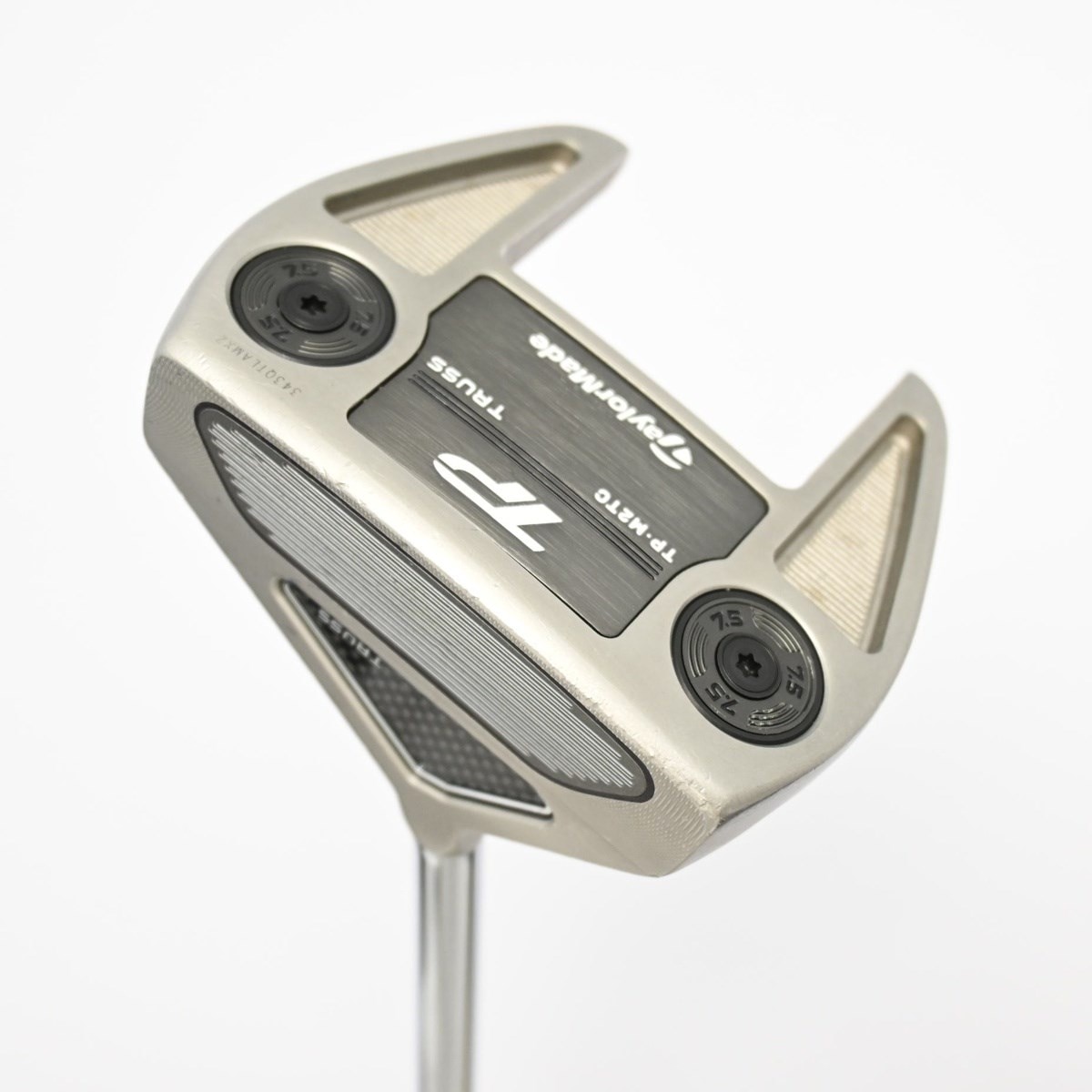 中古】TP トラス M2TC トラスセンター パター スチールシャフト 計測