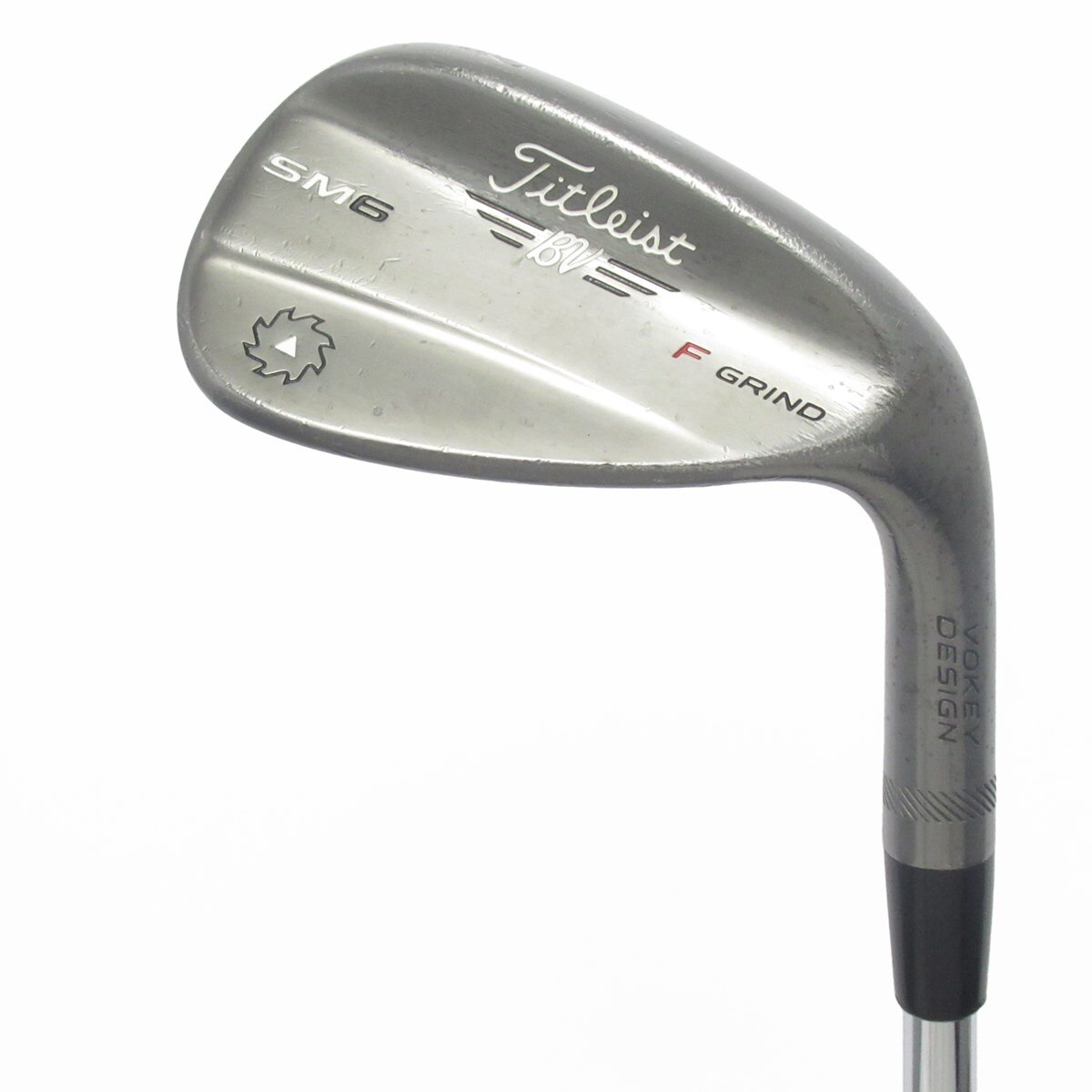 タイトリスト　SM6スチールグレイ. Fグラインド 中古】Vokey SM6 スティールグレイ F GRIND ウェッジ スチールシャフト