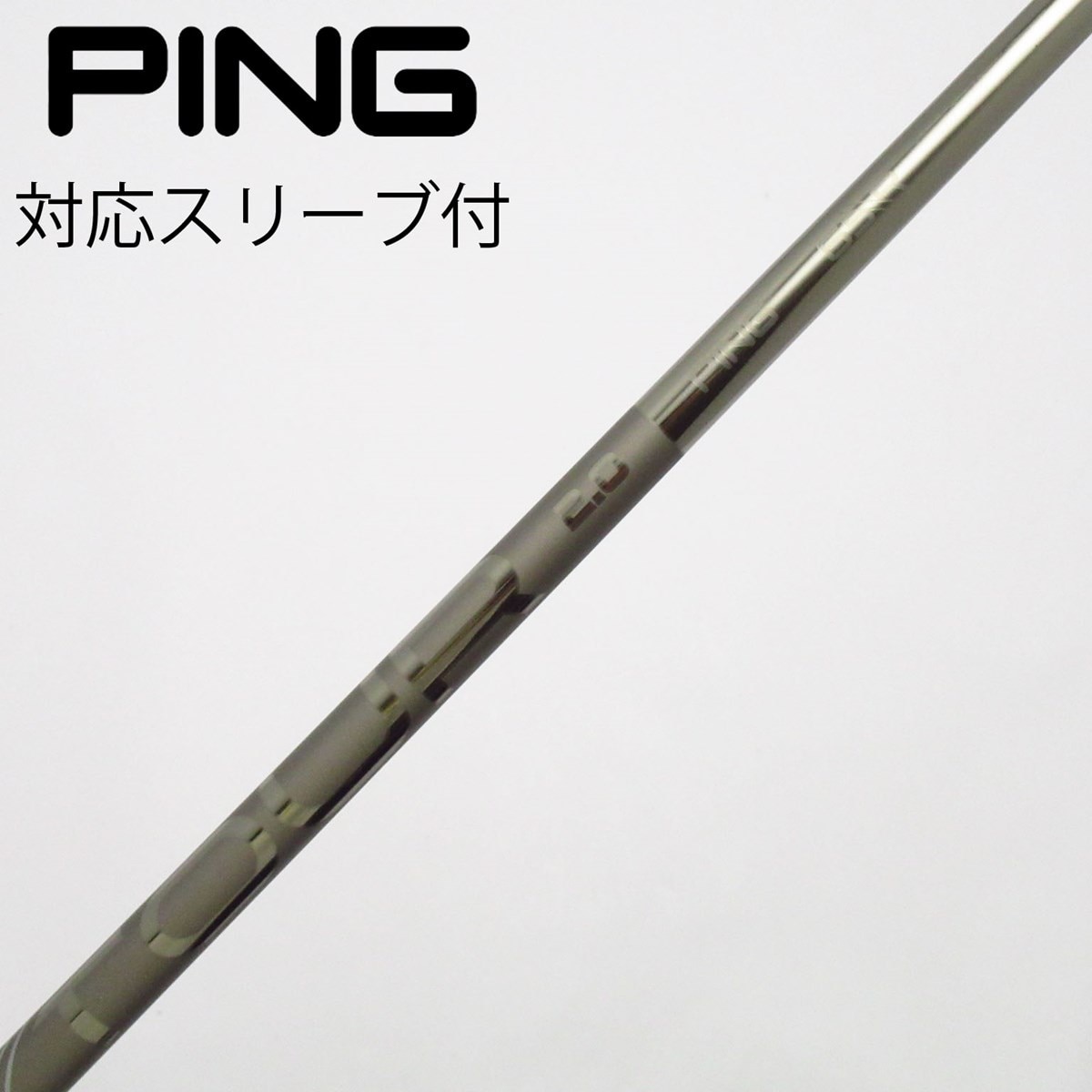 PING 65 R ドライバーシャフト スリーブ付き 中古】純正シャフト ドライバー用_スリーブ付 PING TOUR 2.0 CHROME 65