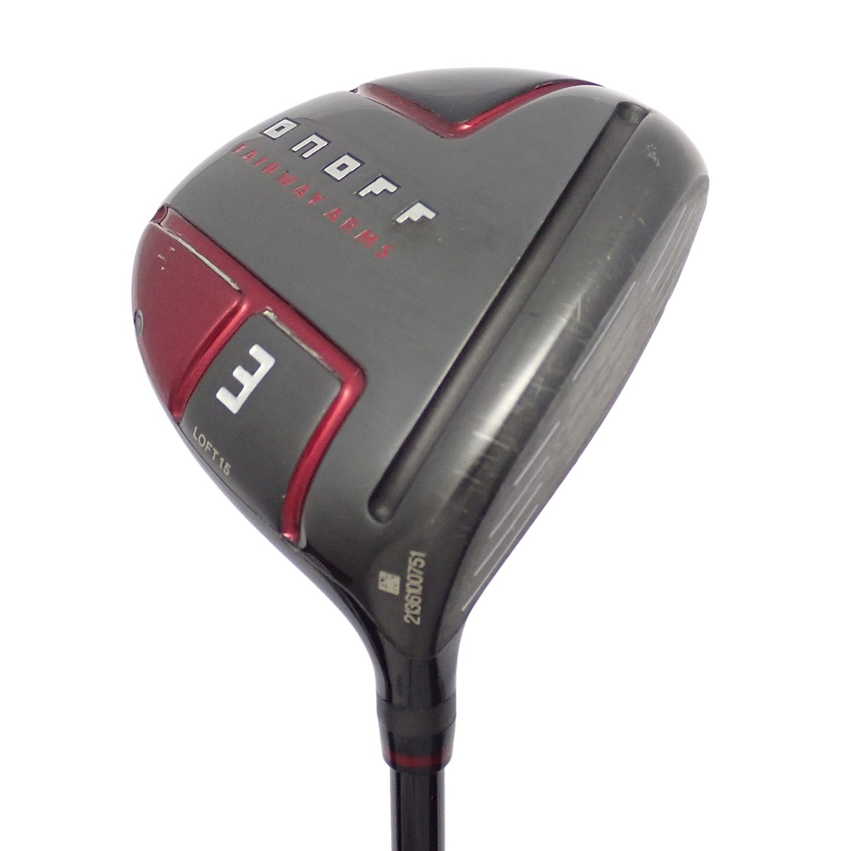 2022年ダイワ赤ONOFF 5W（S）純正シャフトMP-522F 中古】ONOFF FAIRWAY ARMS AKA(2022) フェアウェイウッド SMOOTH KICK