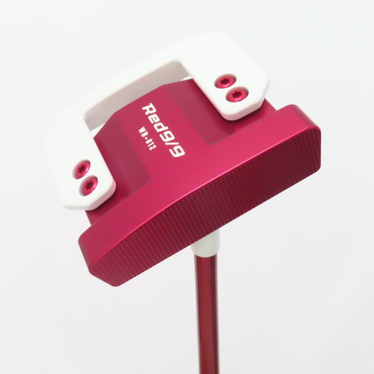 Red9/9 WB-012 パター 中古】Red9／9 ホワイトバック WB-012 パター カーボンシャフト 計測