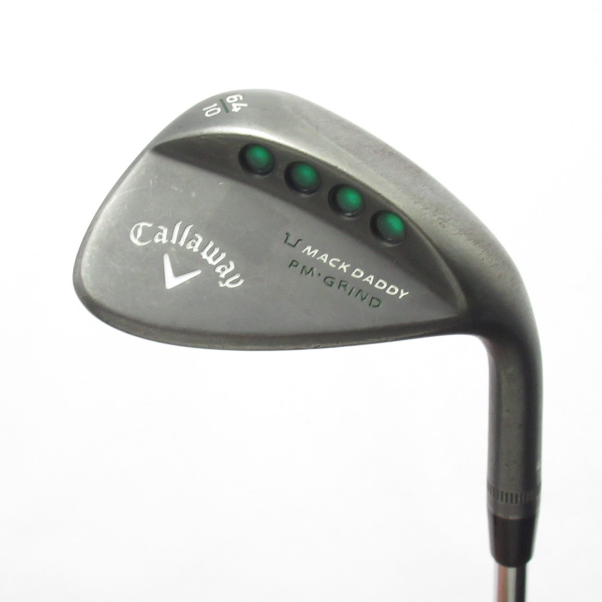 中古】MACK DADDY PM GRIND BLACK US ウェッジ KBS TOUR V 64-10 WEDGE