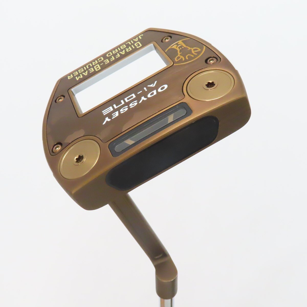 訳アリGIRAFFE-BEAM JAILBIRD CRUISERパター 非売品 中古】Ai-ONE GIRAFFE-BEAM JAILBIRD CRUISER パター スチールシャフト