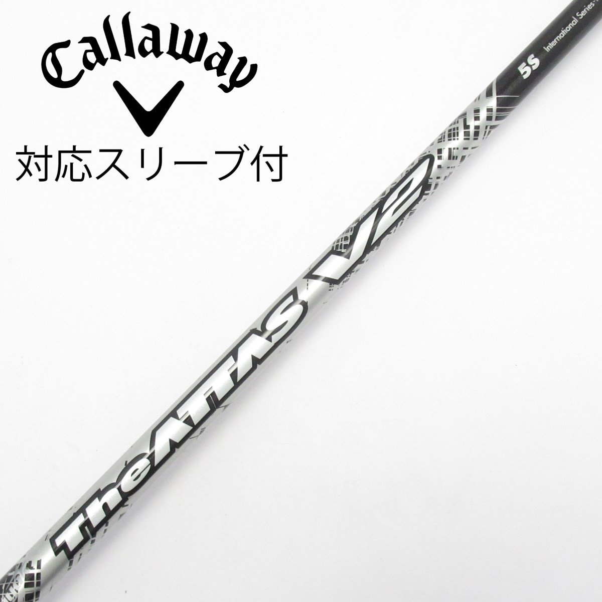 中古】THE ATTAS V2 ドライバー用_スリーブ付 THE ATTAS V2 5 S C