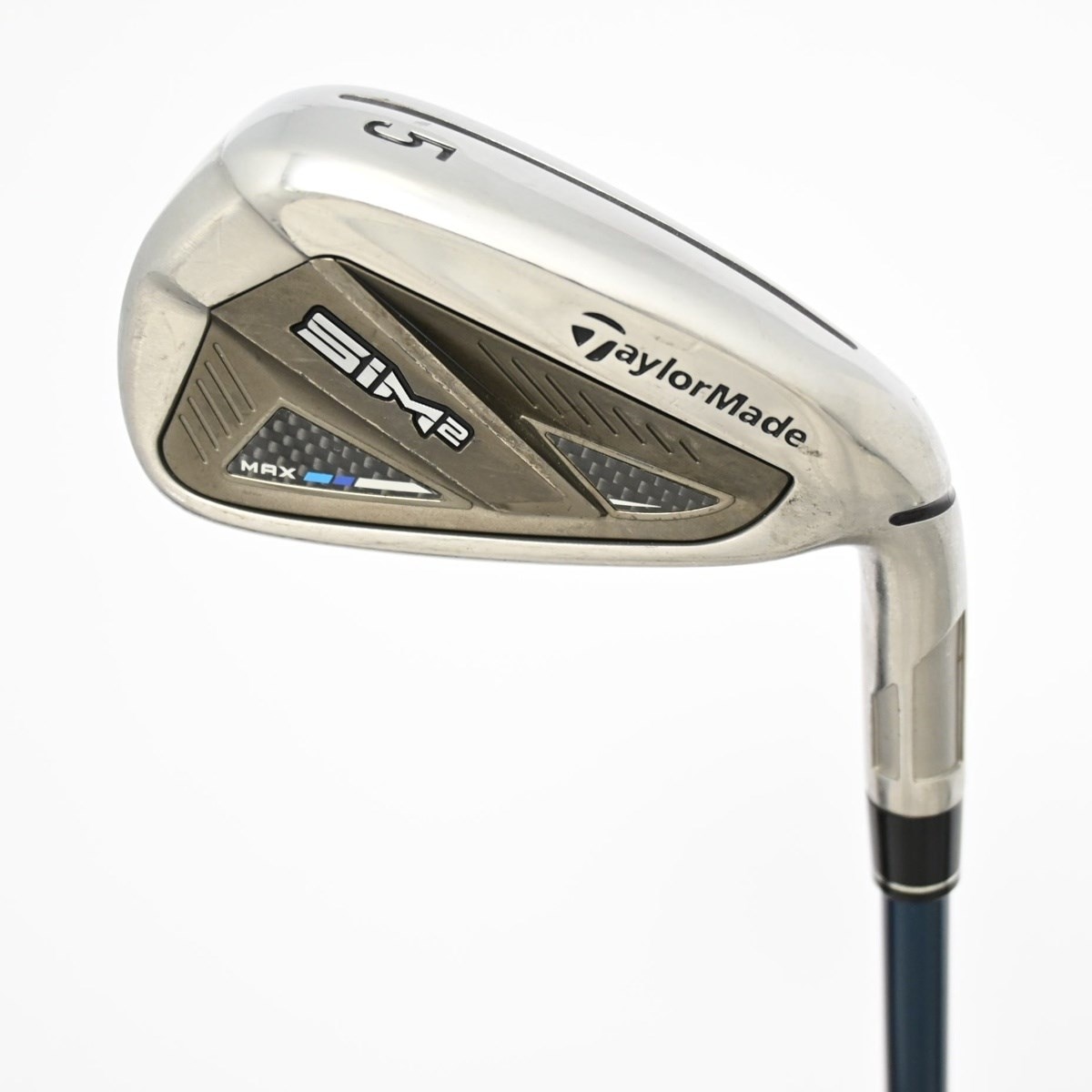 たこプロフ閲覧推奨★TaylorMade sim2maxアイアン AW S 中古】SIM2 マックス アイアン TENSEI BLUE TM60(2021) 21.5 S CD