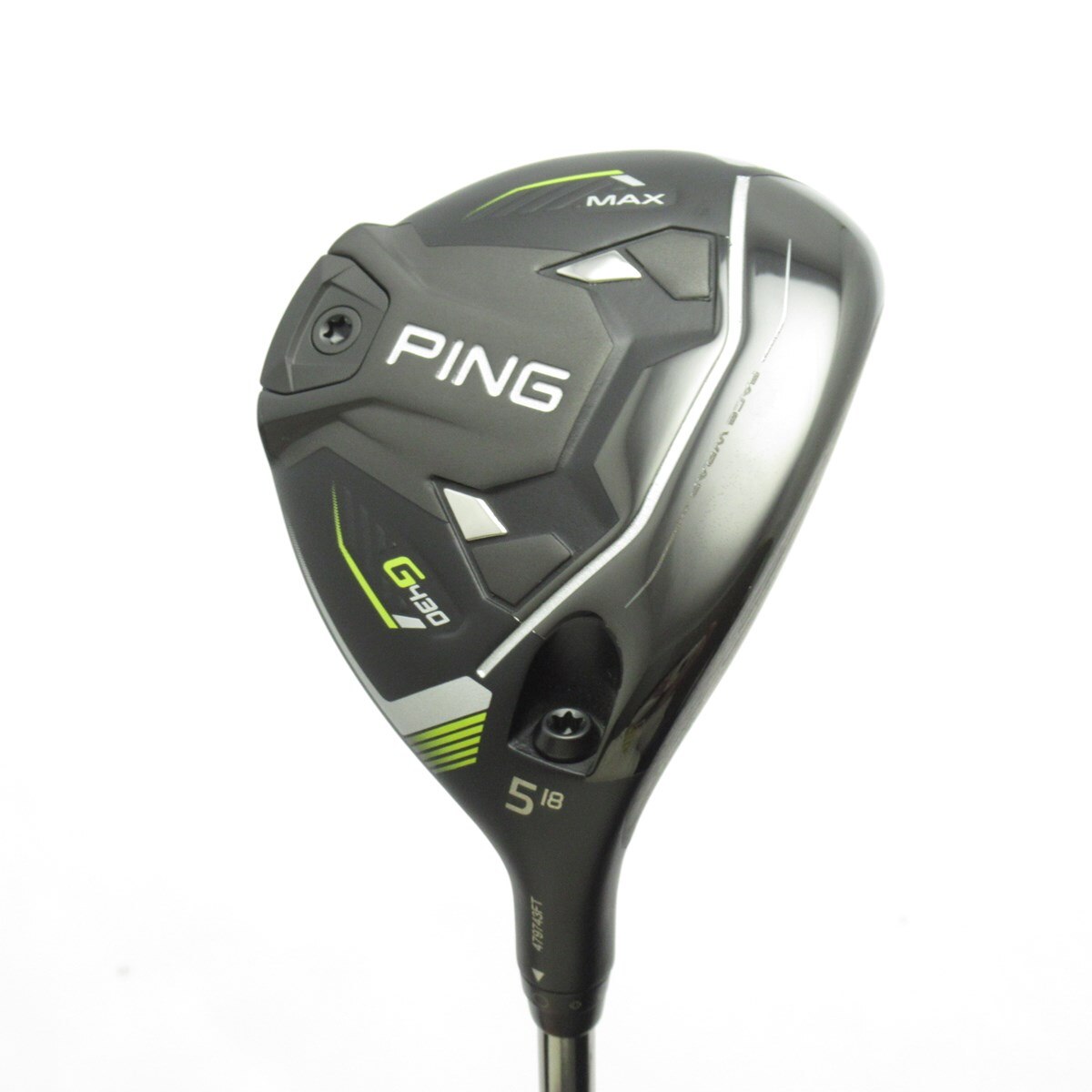 中古　PING G430 フェアウェイウッド 5番 18° 中古】G430 MAX フェアウェイウッド PING TOUR 173-65 18 S C
