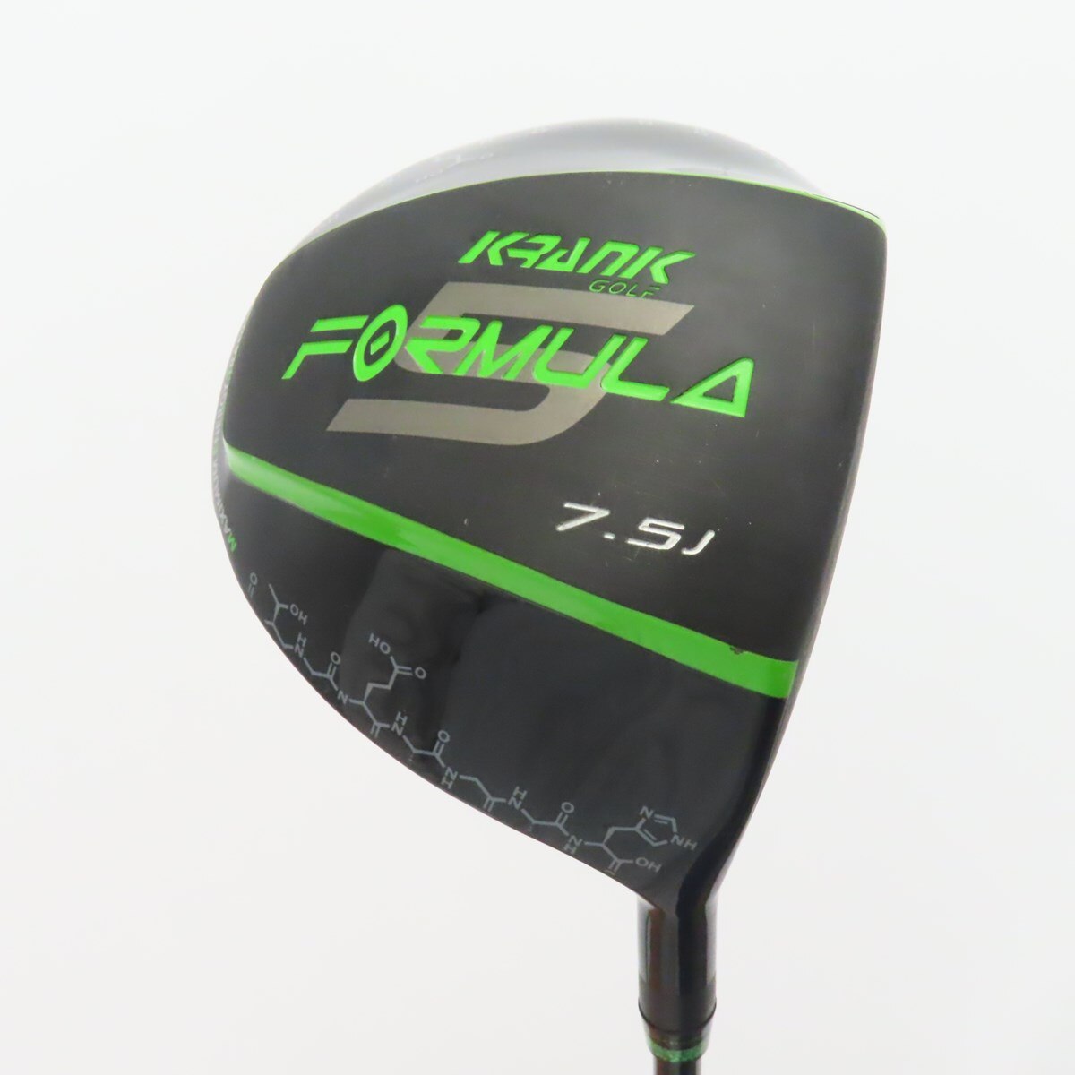 中古】KRANK GOLF FORMULA 5 ドライバー Tour AD EV-5 7.5 R1 CD