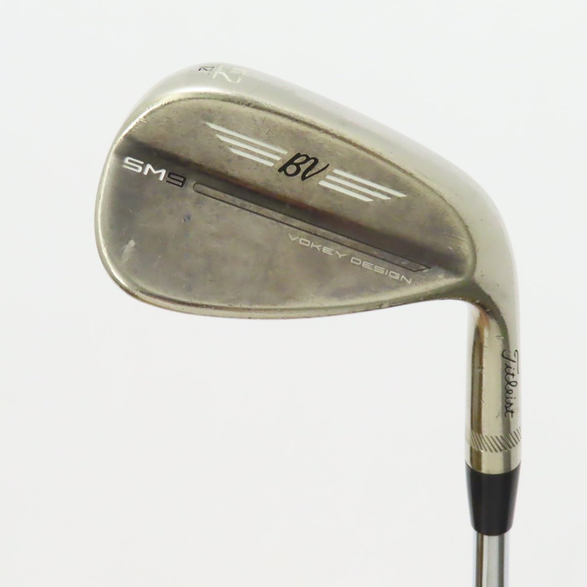 中古】ボーケイ SM9 BRASHED STEEL ウェッジ Dynamic Gold 115 52-12