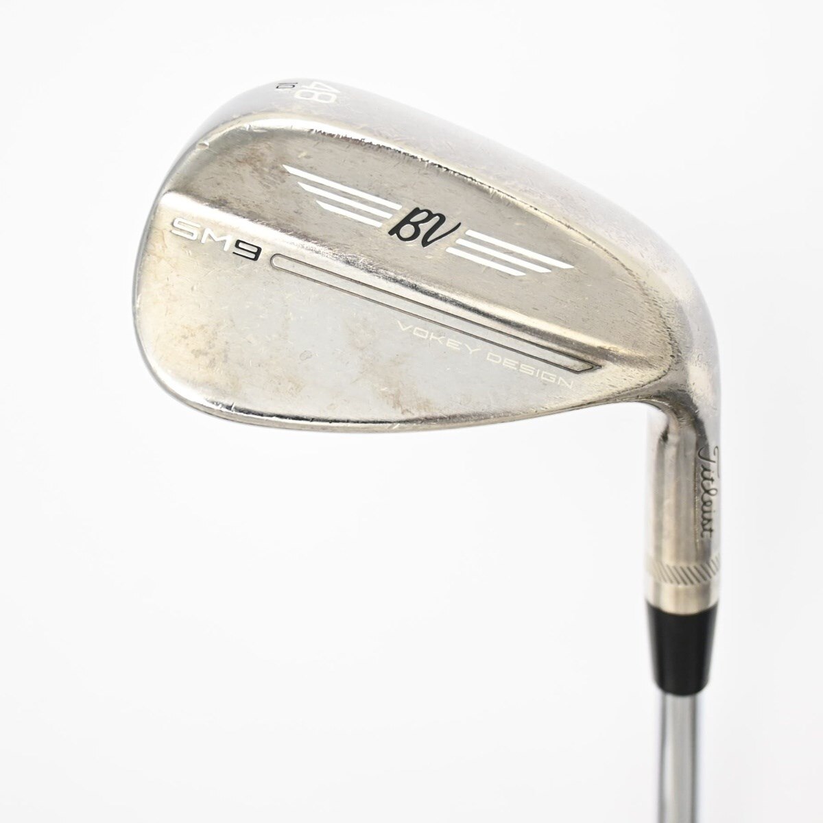 中古】ボーケイ SM9 BRASHED STEEL ウェッジ Dynamic Gold 48-10 WEDGE