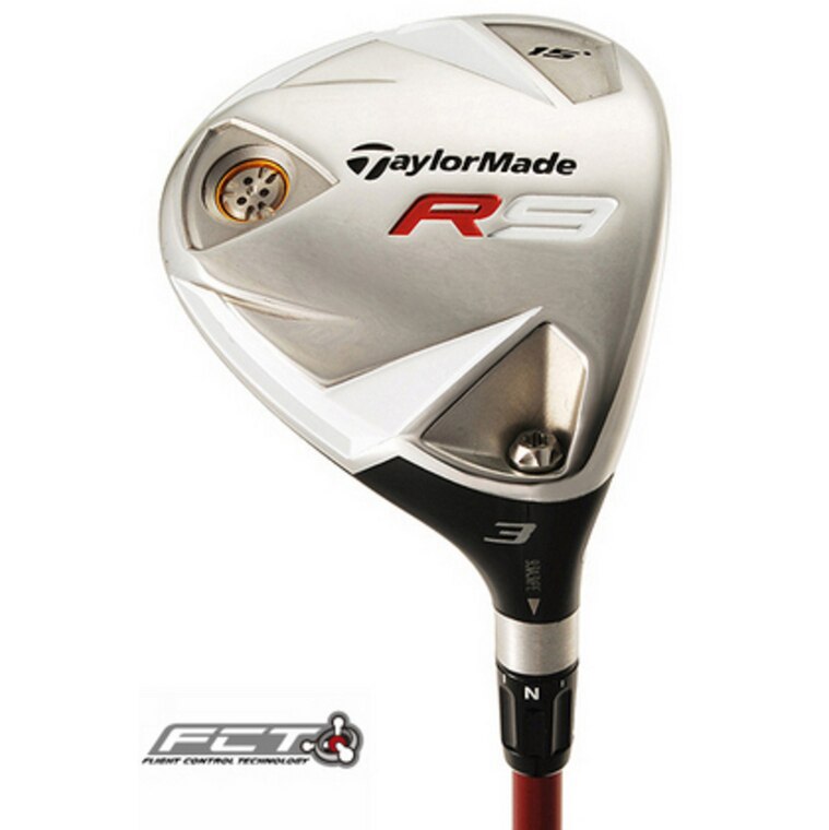 テーラーメイド R９　3w 5w レフティー　極美品^o^ R9 フェアウェイウッド Motore レフティ(フェアウェイウッド（単品
