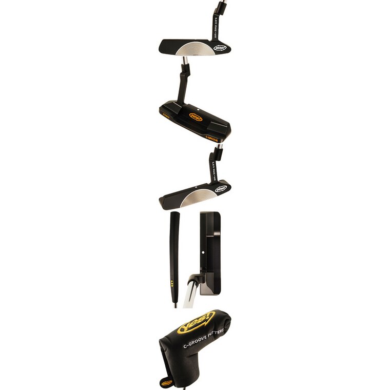 Yes！Golf ブラックドーン／ドット(パター（単品）)|イエス