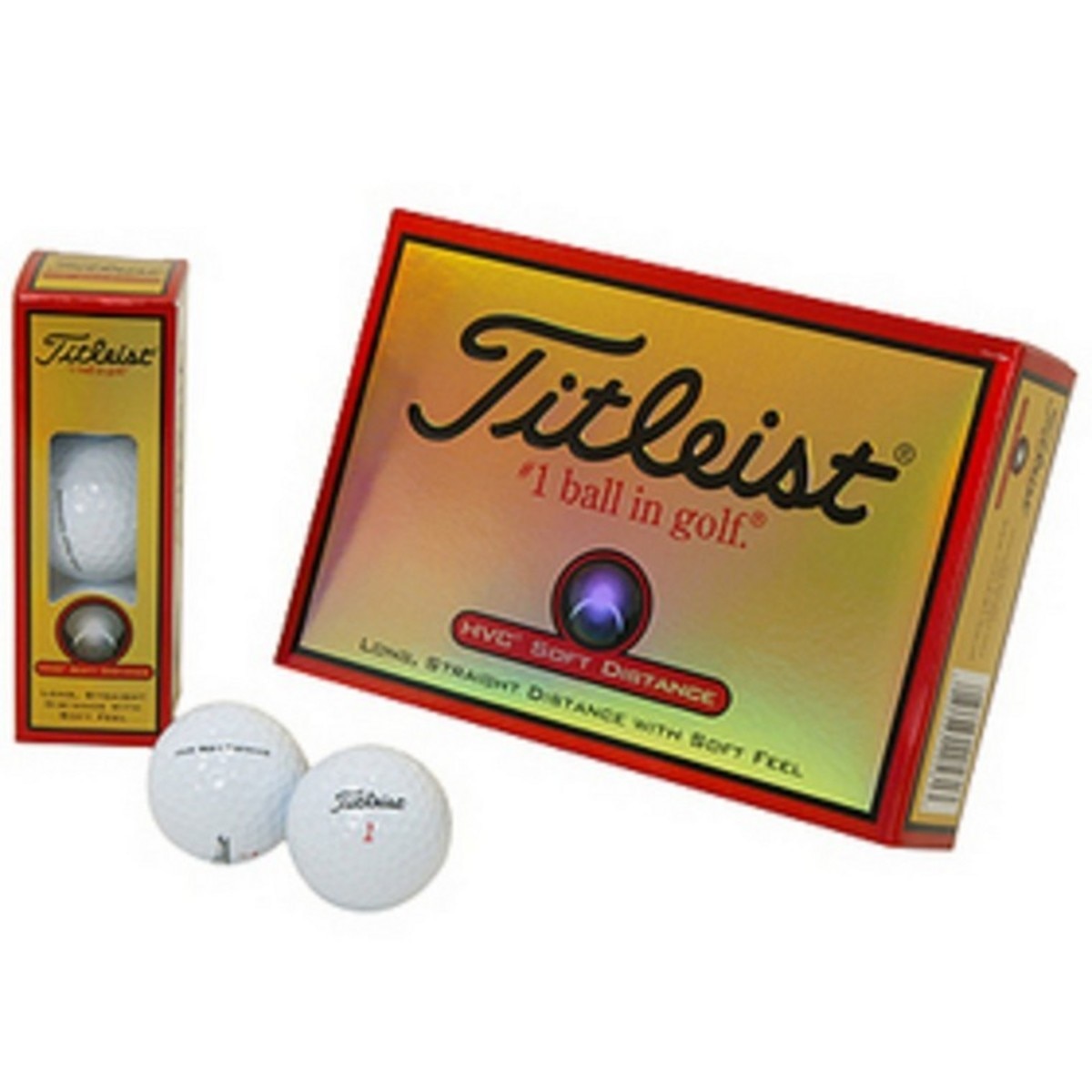 【パターン名:単品】TITLEIST(タイトリスト) ゴルフボール HVC SO