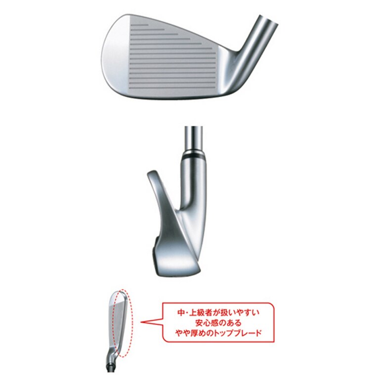 ゼクシオ フォージド アイアン（6本セット） MX3000カーボン
