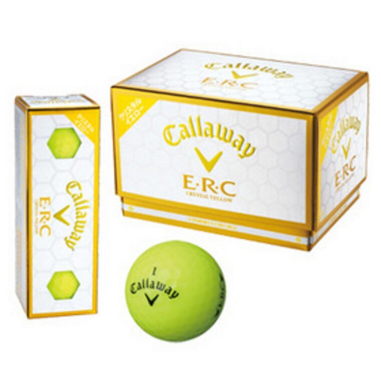 Callaway ERC ゴルフボール 36個セット クリスタルオレンジ スライサー