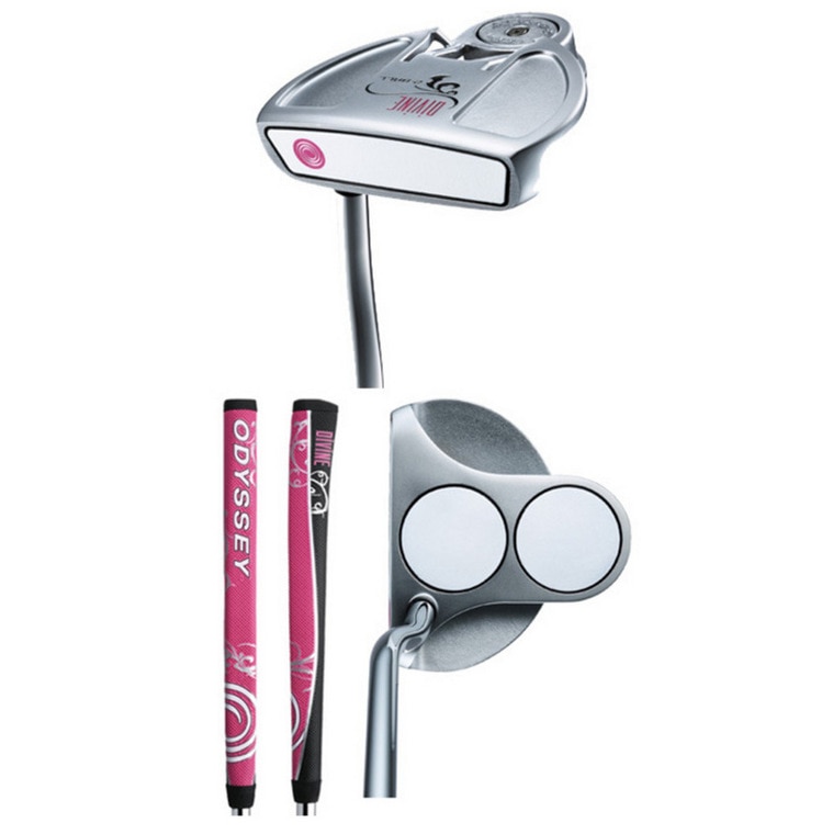 ディヴァインライン ピンク 2BALLパター レディス(パター（単品