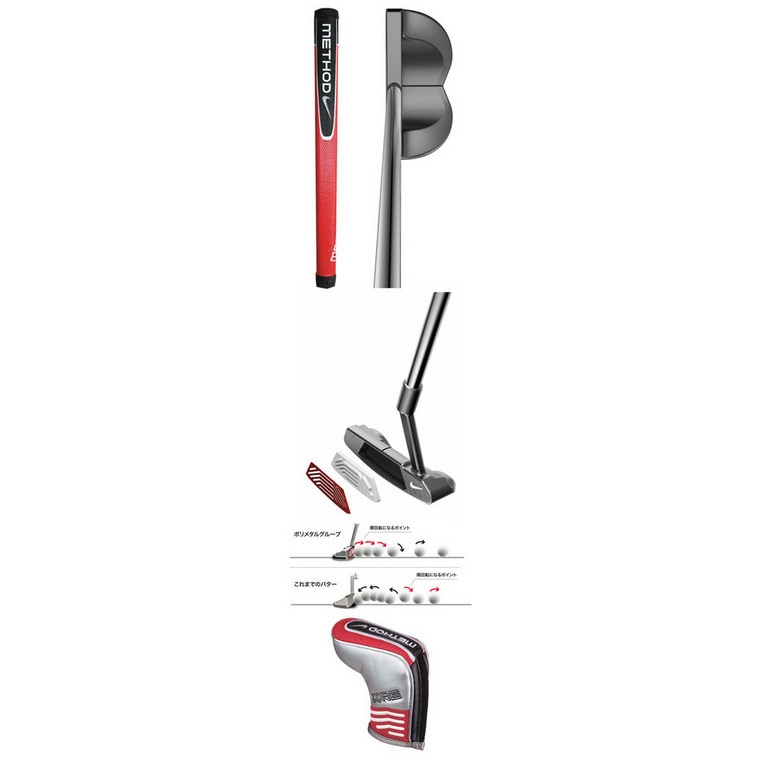 メソッド コア パター MC-4i(パター（単品）)|NIKE(ナイキ)の通販