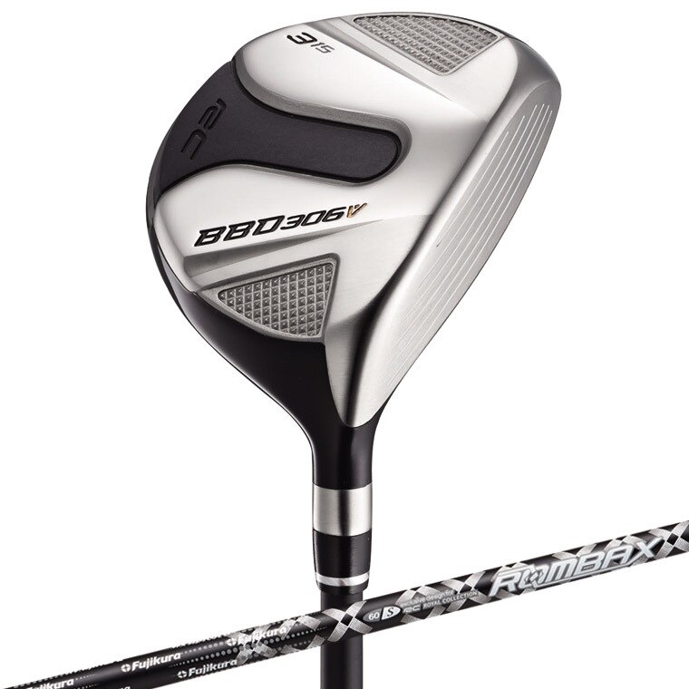 ★S★フェアウェイウッド★2本★ロイヤルコレクション★グラファイトデザイン★S★ 306V フェアウェイウッド FUJIKURA Rombax RC(フェアウェイウッド