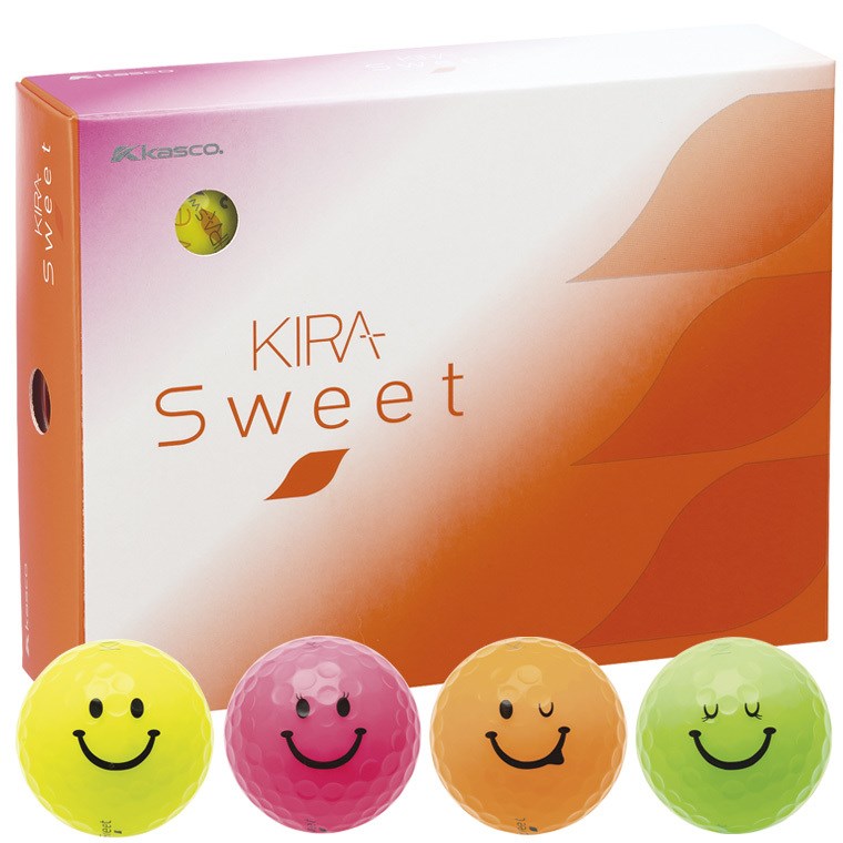KIRA SWEET キャラボール レディス(ボール（新品）)|KIRA(キャスコ) の通販 GDOゴルフショップ(0000450205)